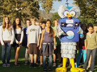 H2Owl and Sierra Madre Middle School show how to save water.