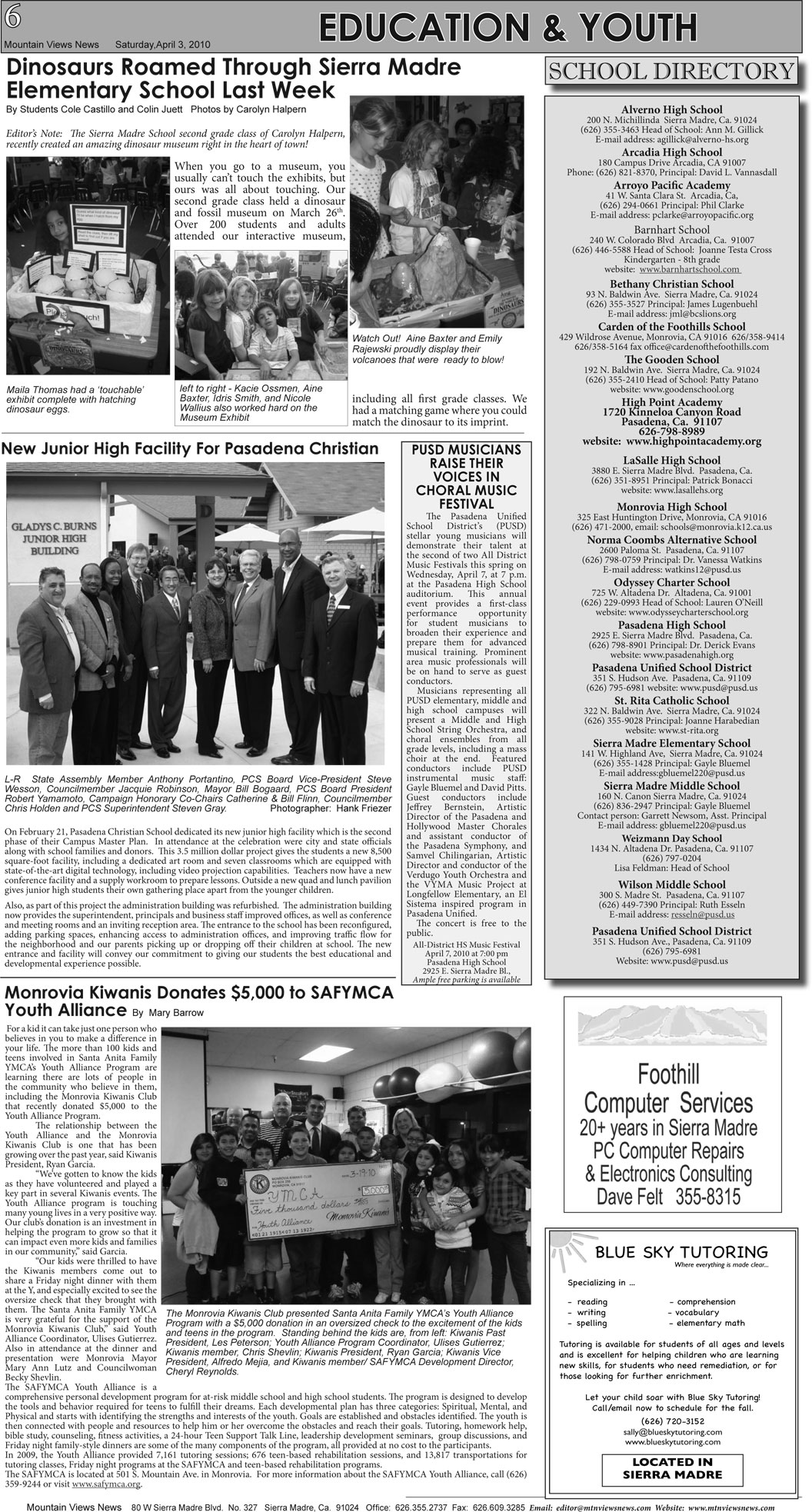 MVNews this week:  Page 6