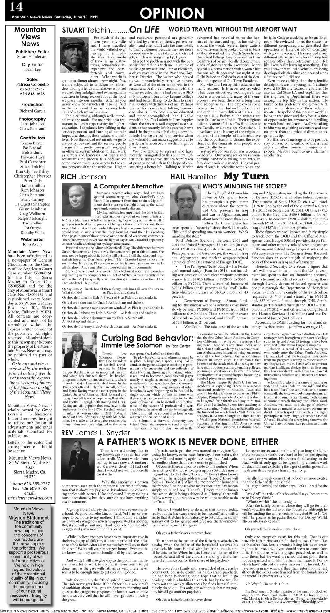 MVNews this week:  Page 14