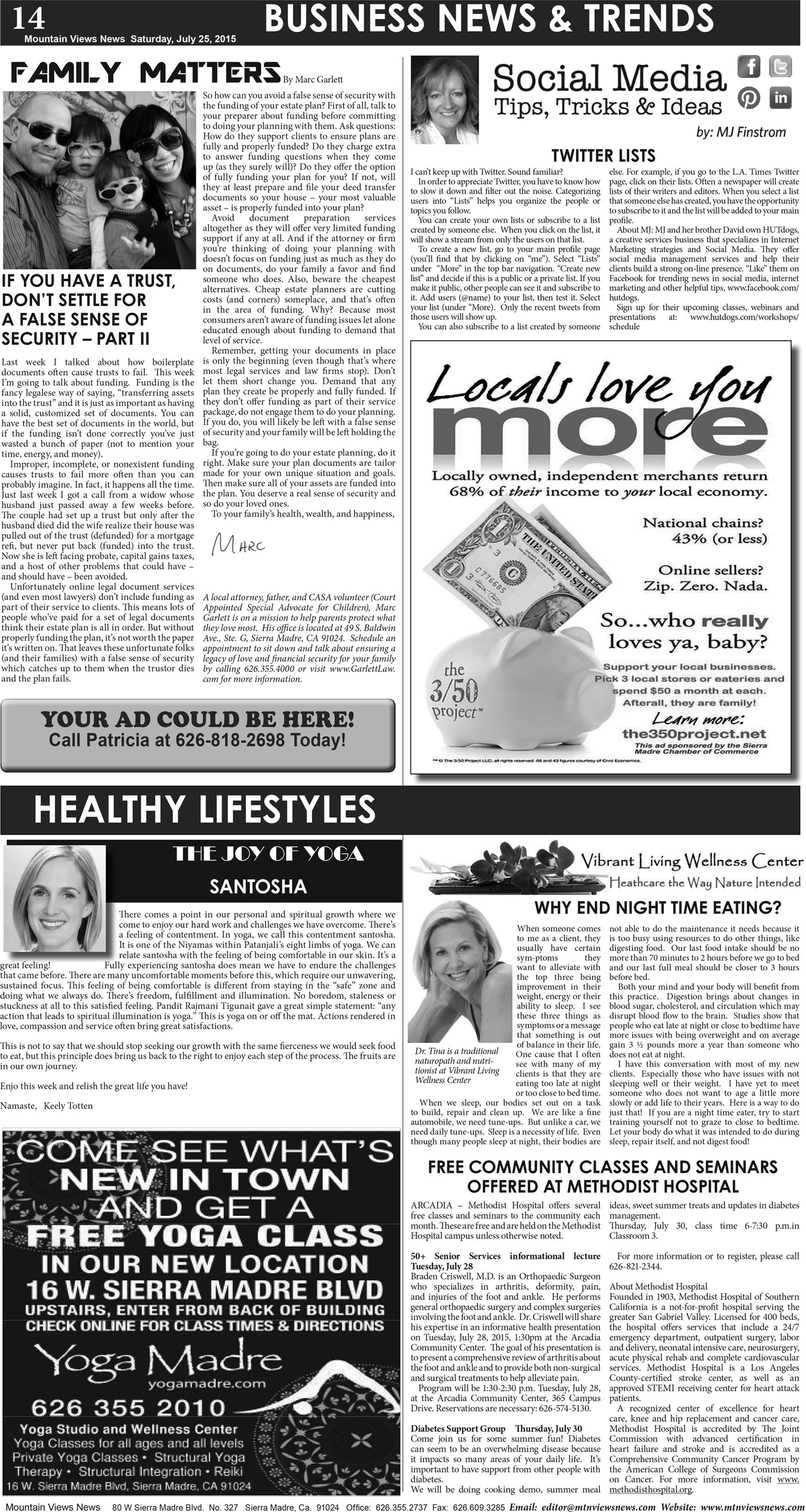 MVNews this week:  Page 14