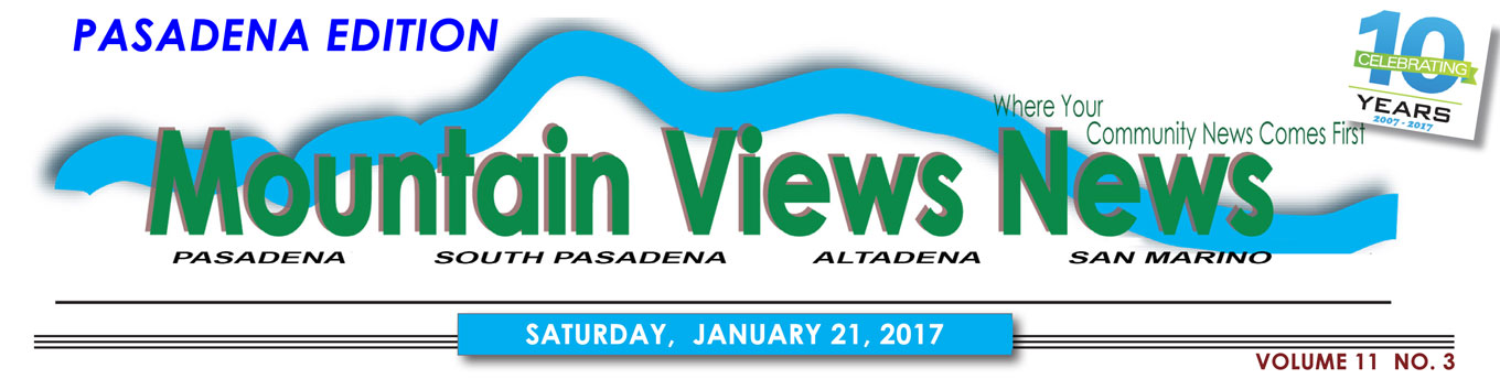 Mountain Views News, Pasadena edition