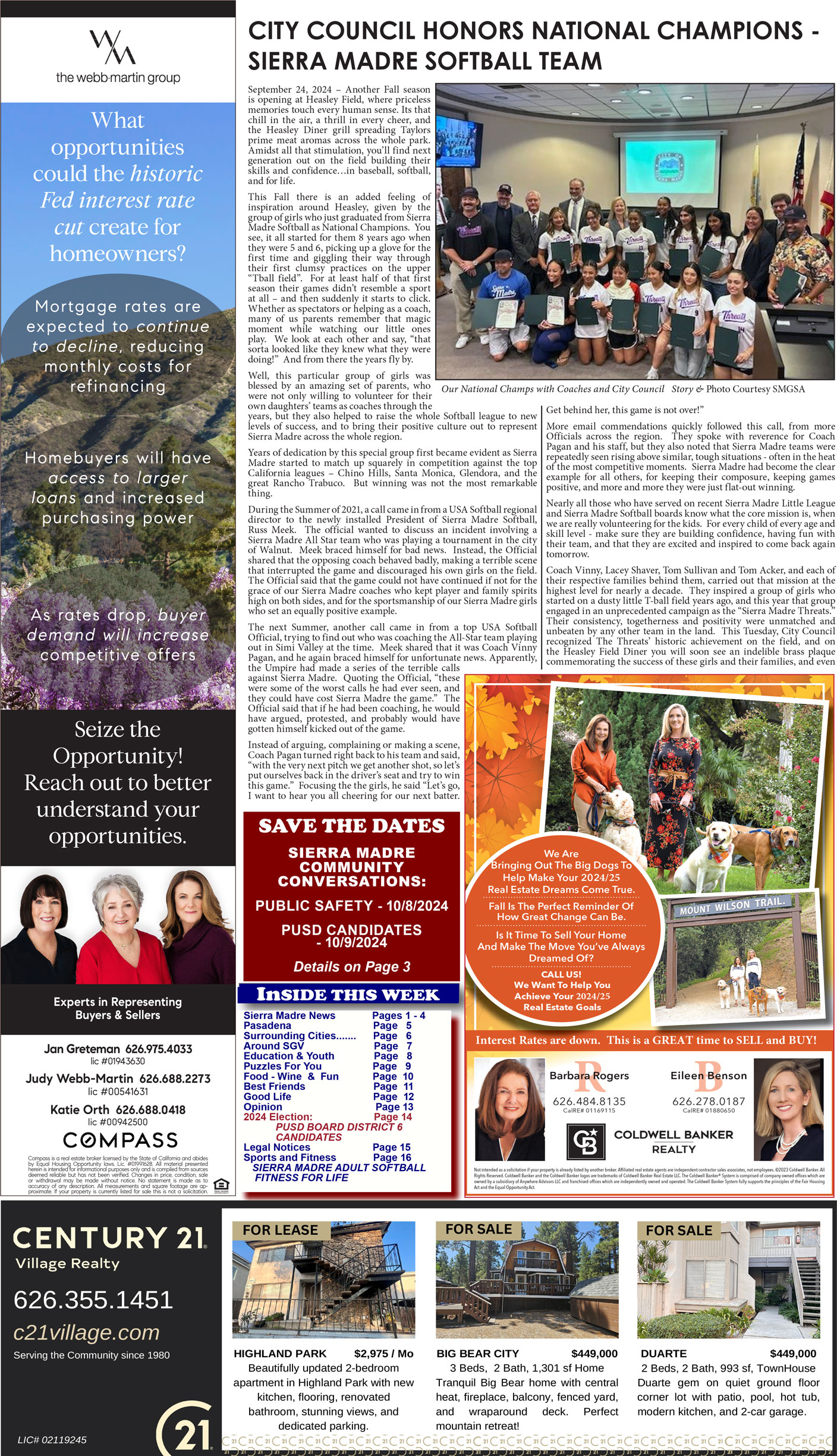 MVNews this week:  Page 1