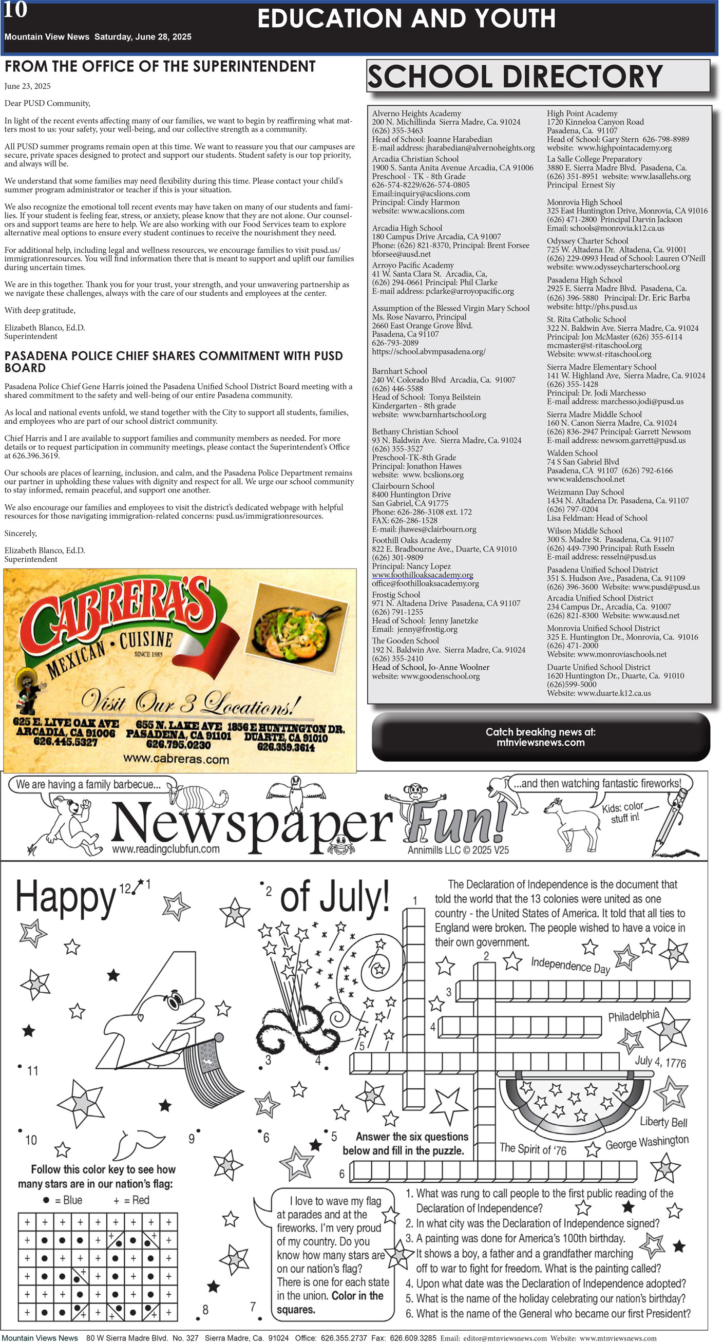 MVNews this week: Page 10