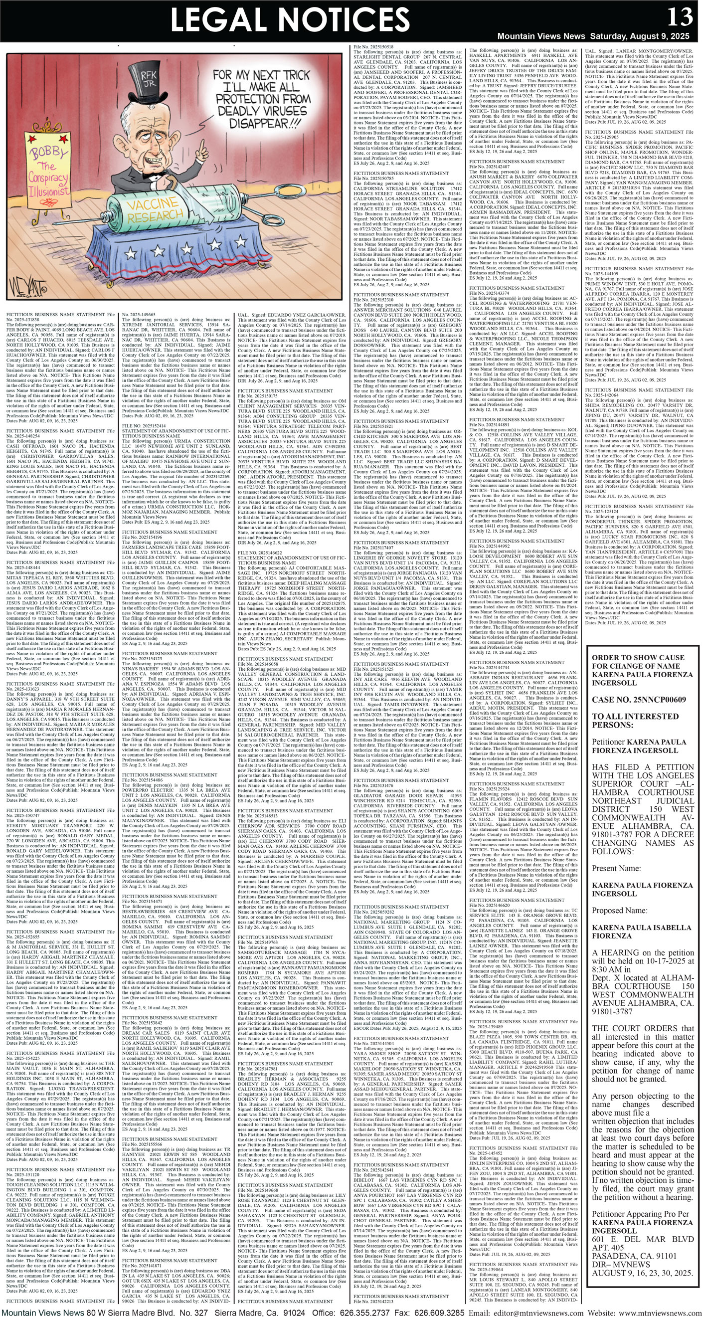 MVNews this week:  Page 13