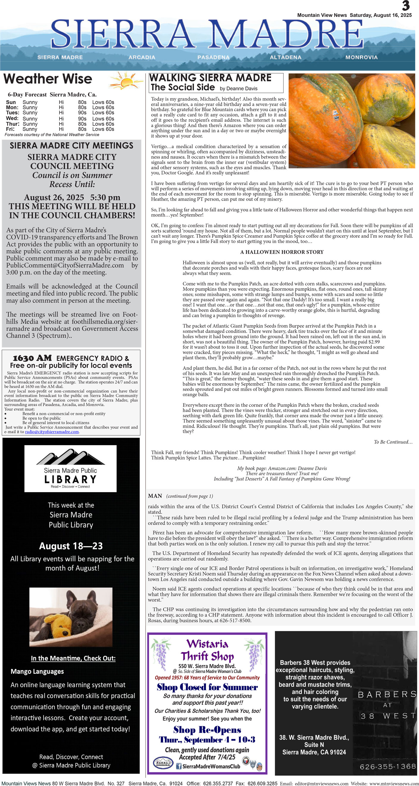 MVNews this week:  Page 3