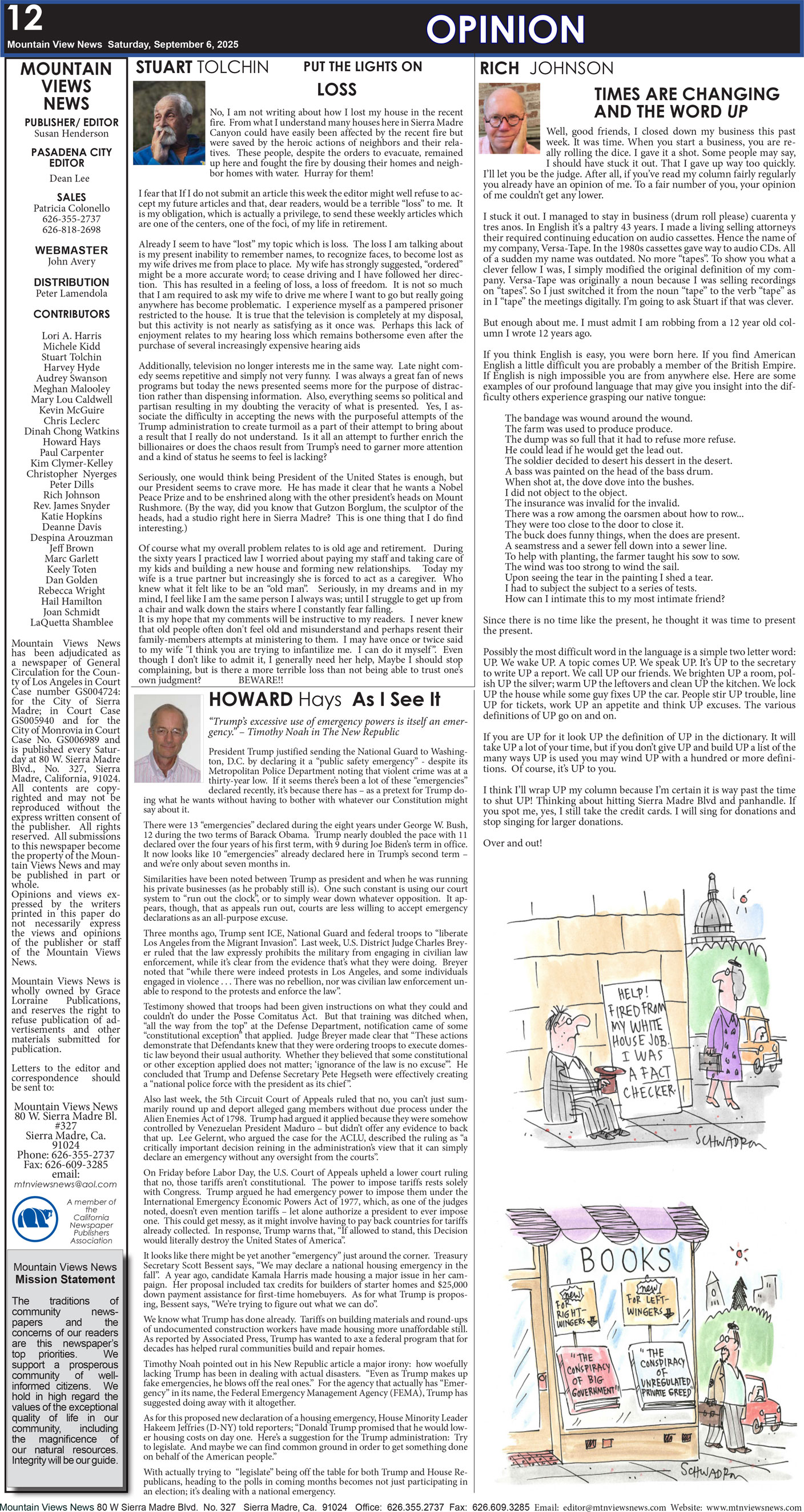 MVNews this week:  Page 12