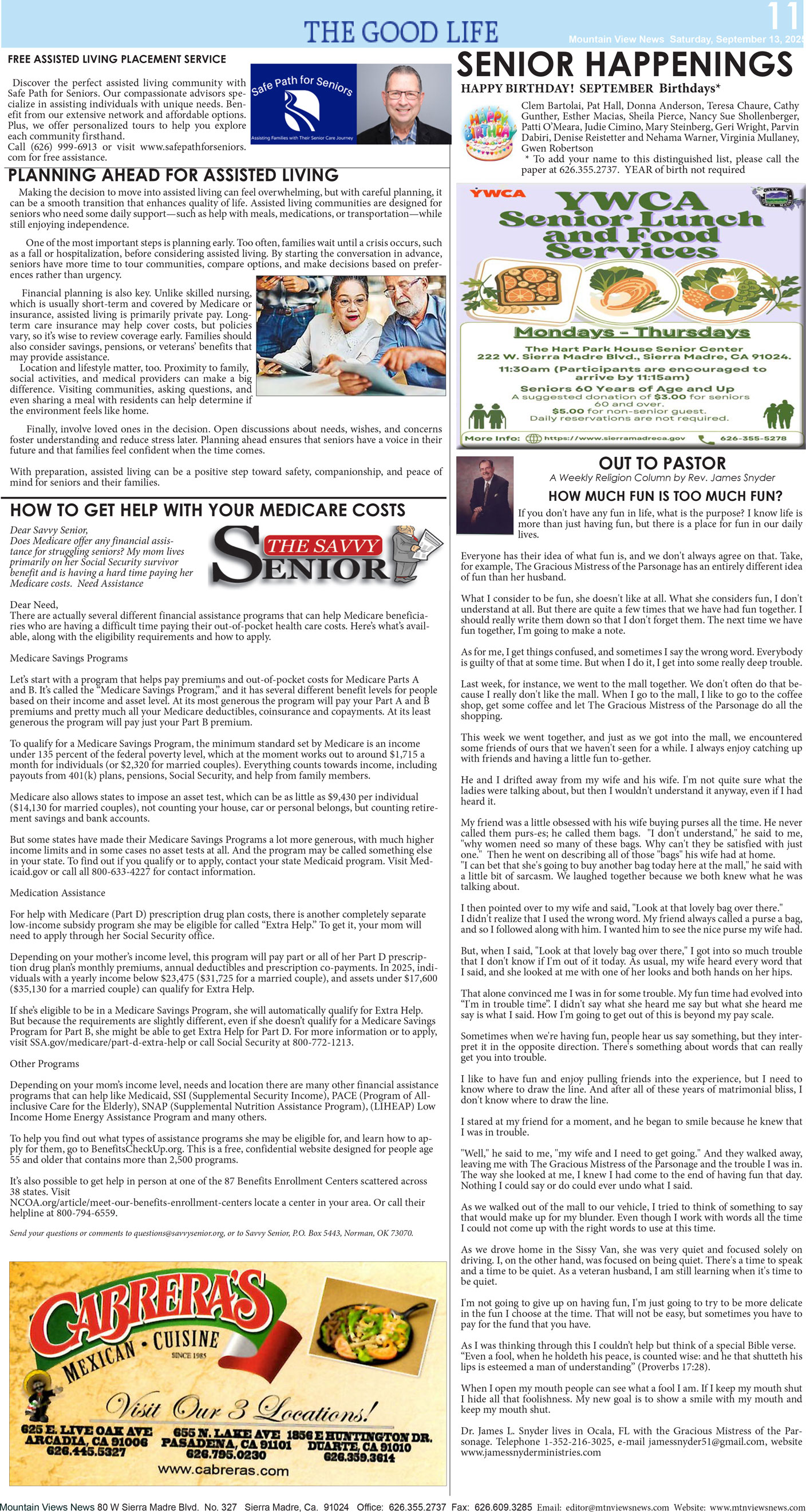 MVNews this week:  Page 11