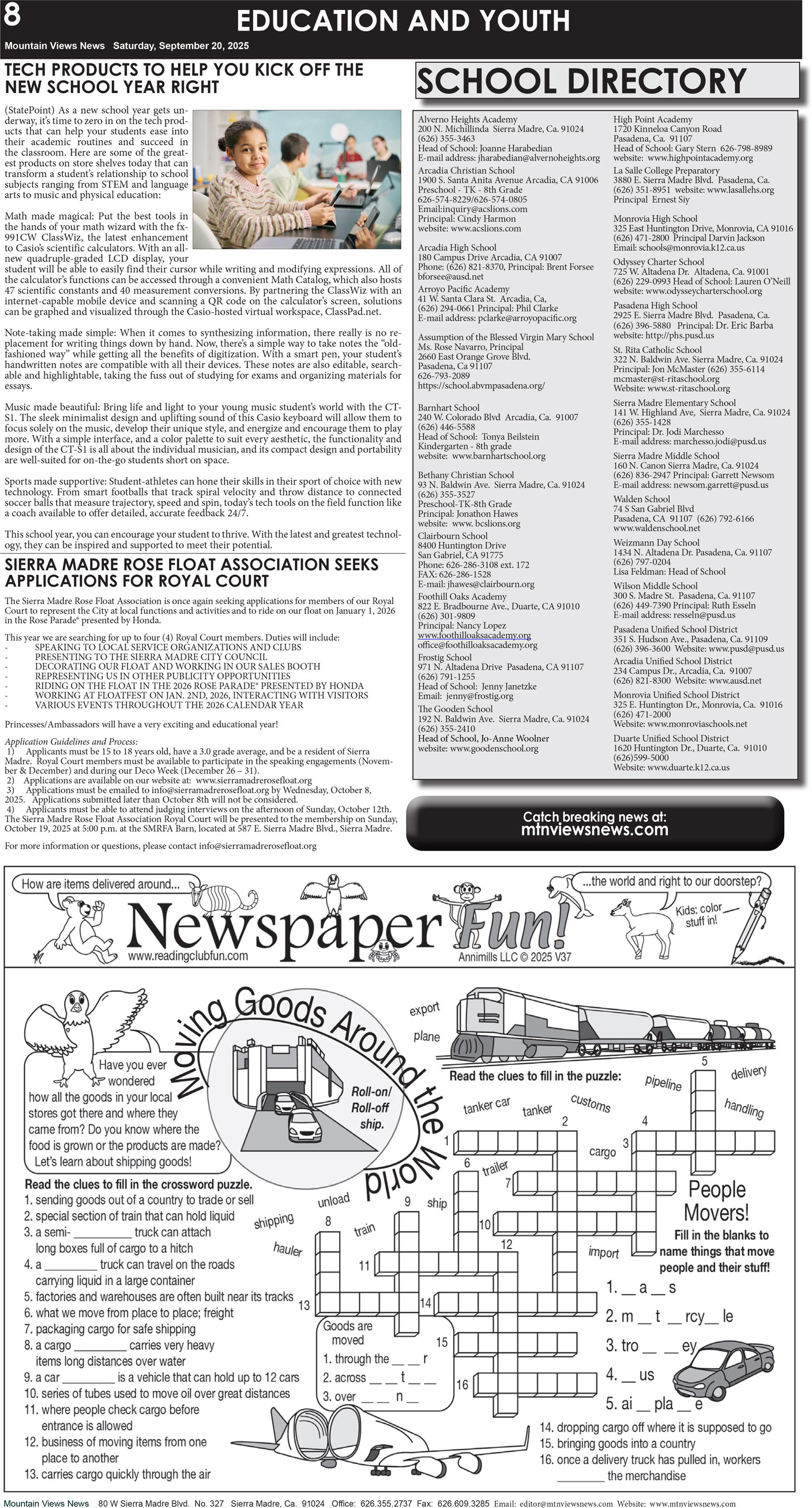 MVNews this week:  Page 8