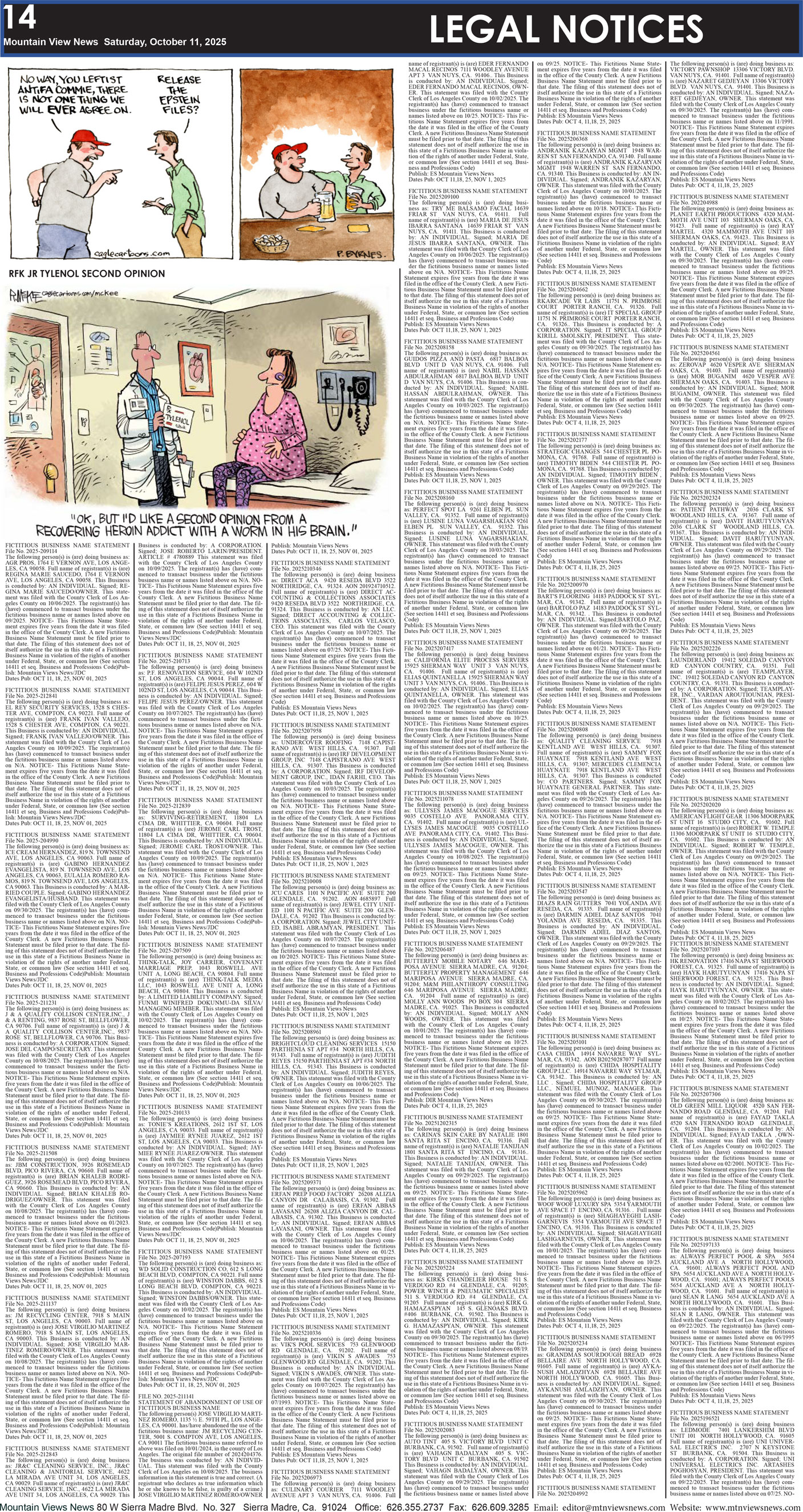 MVNews this week:  Page 14