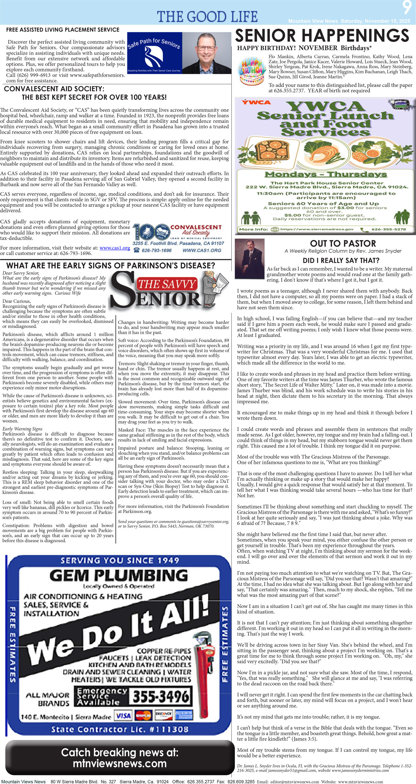 MVNews this week:  Page 9