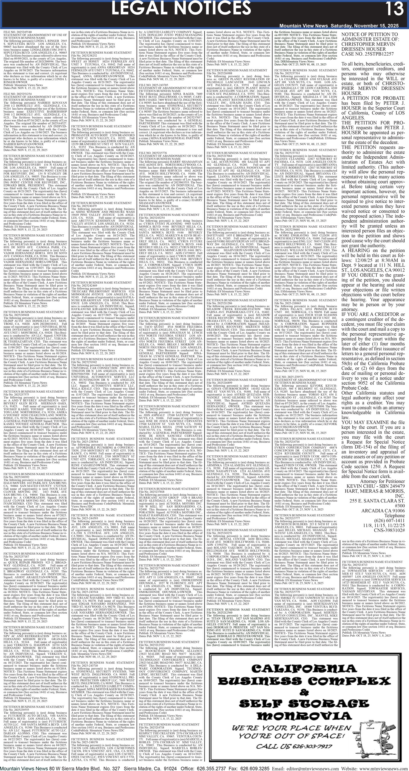 MVNews this week:  Page 13