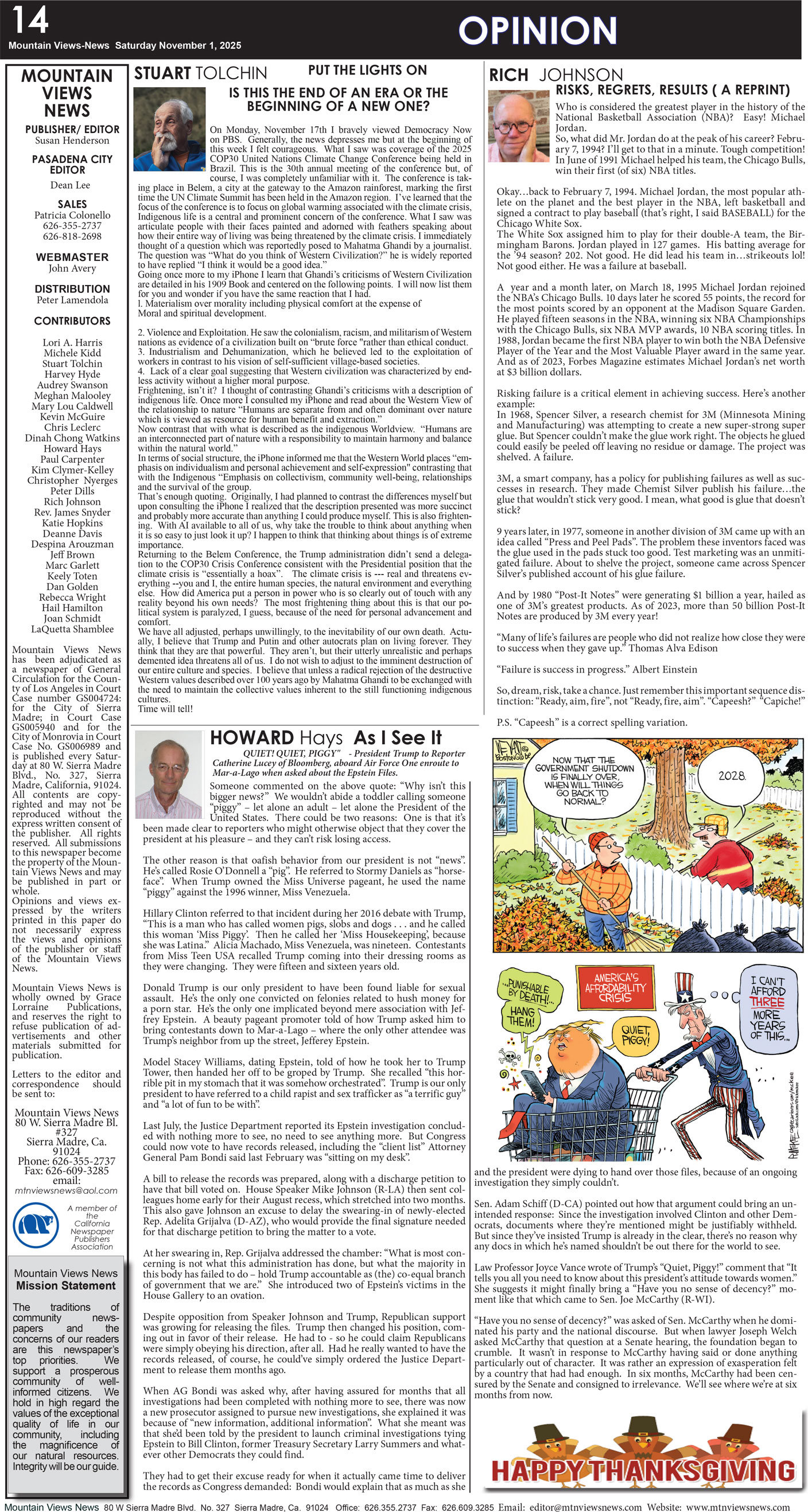 MVNews this week:  Page 14