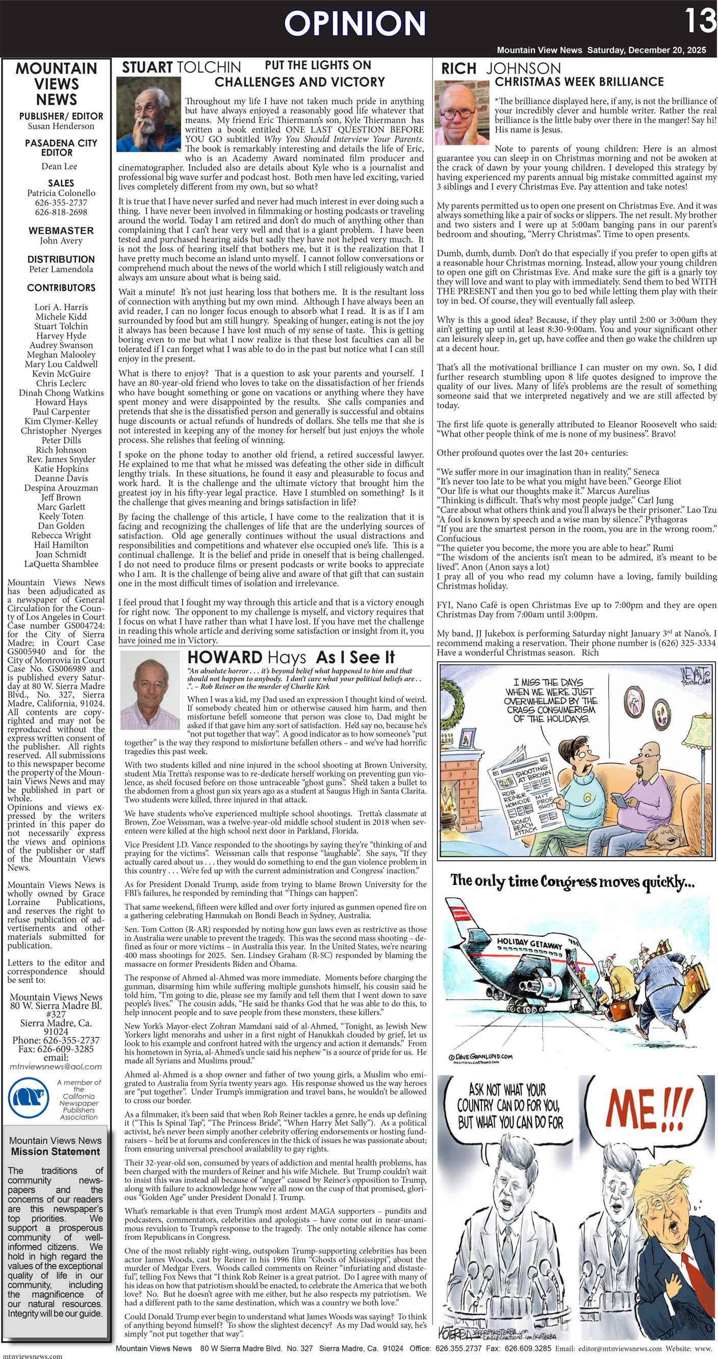 MVNews this week:  Page 13