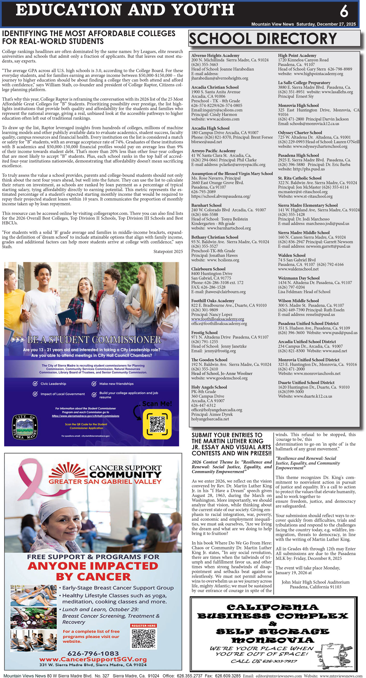 MVNews this week:  Page 6