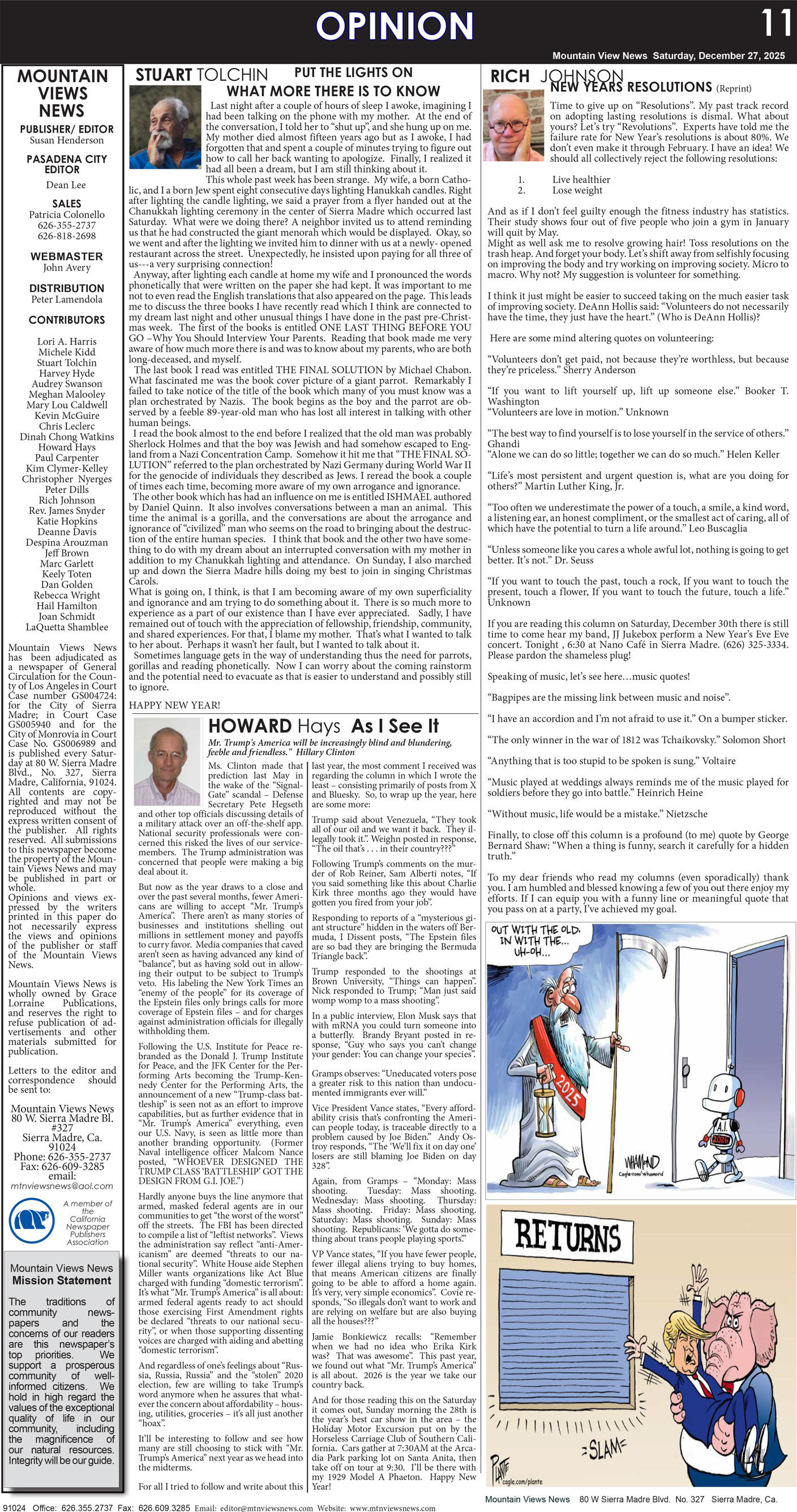 MVNews this week:  Page 11