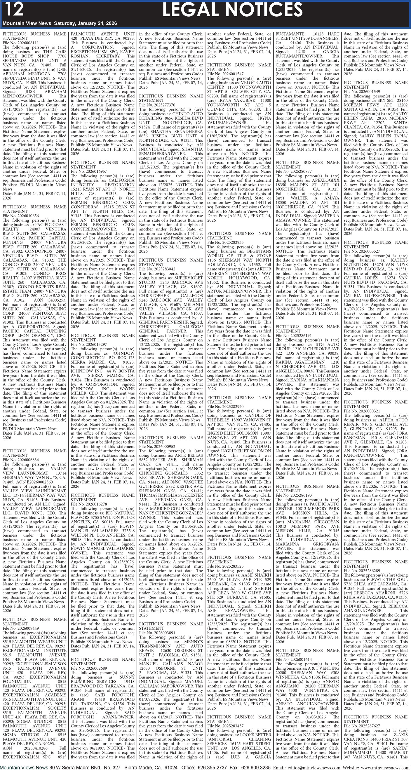 MVNews this week:  Page 12