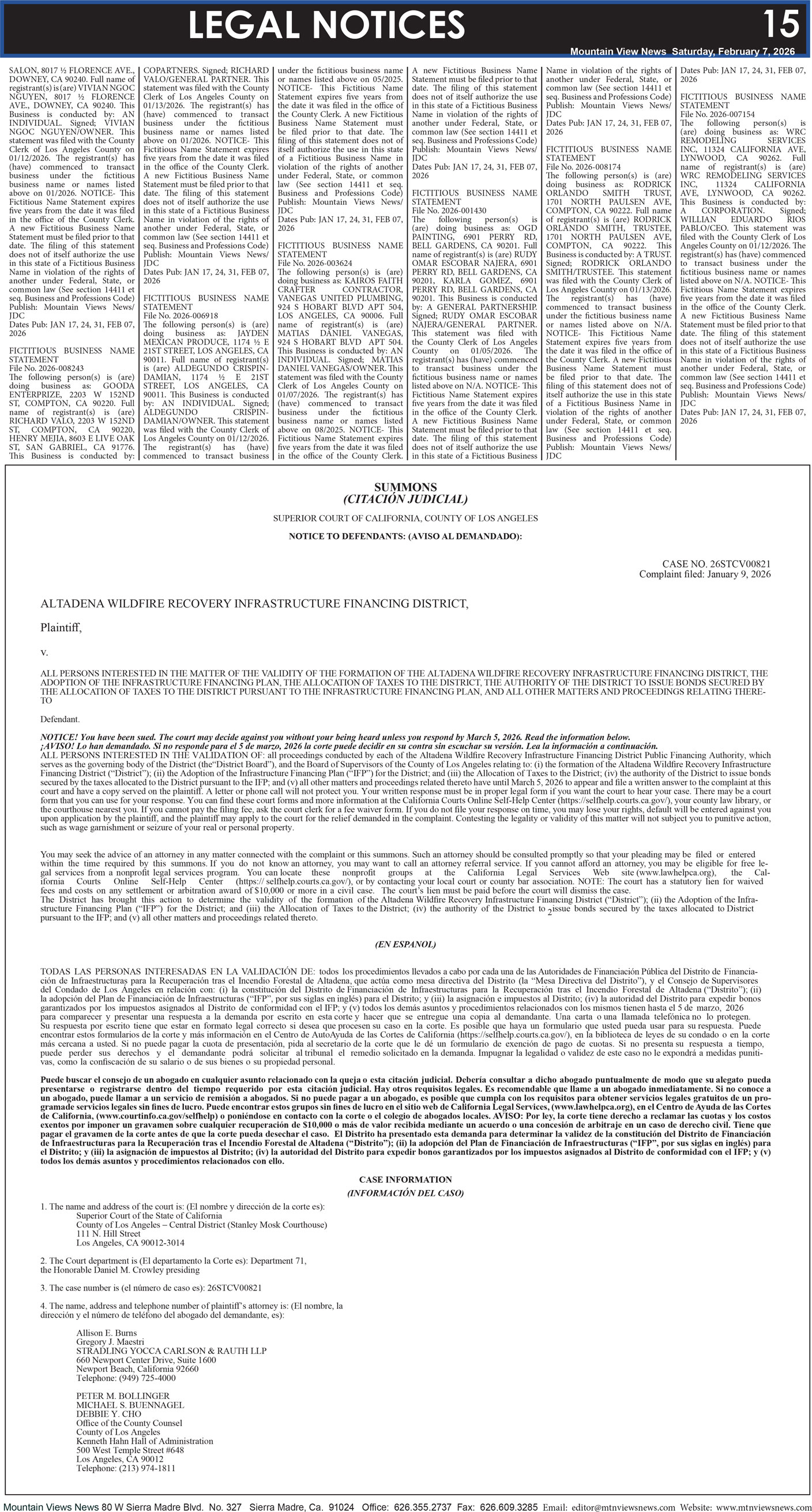 MVNews this week:  Page 15