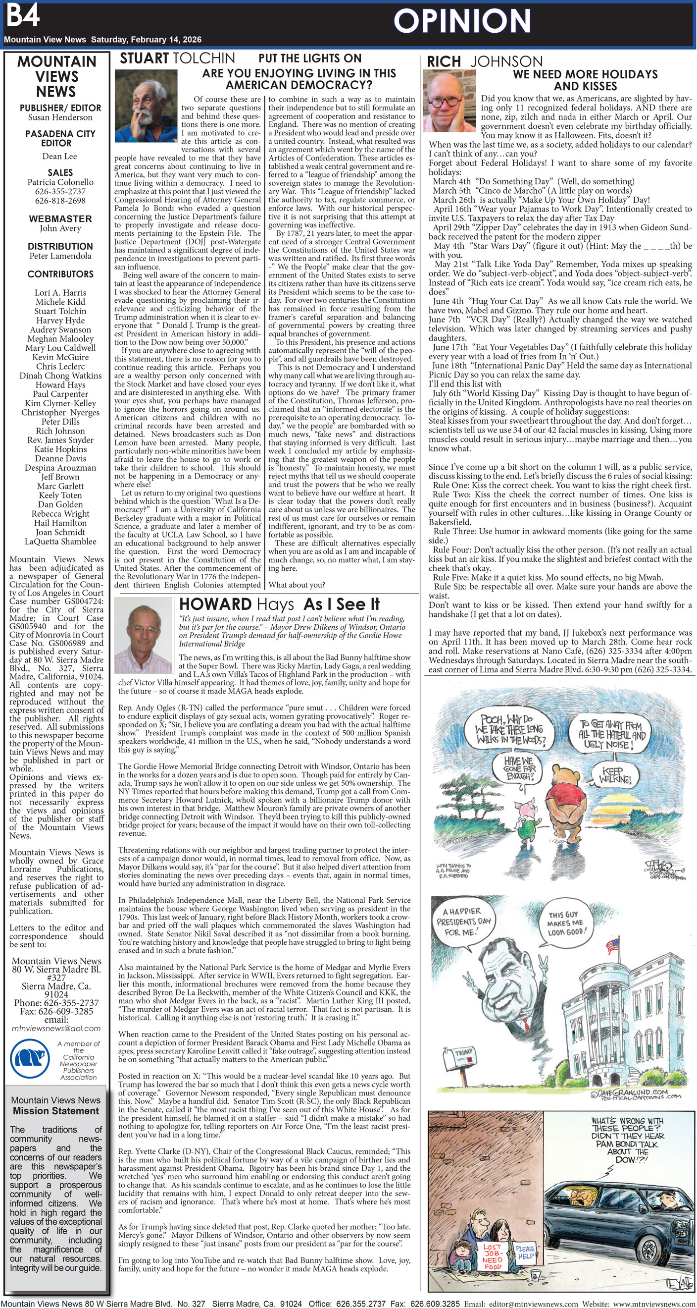 MVNews this week:  Page 14