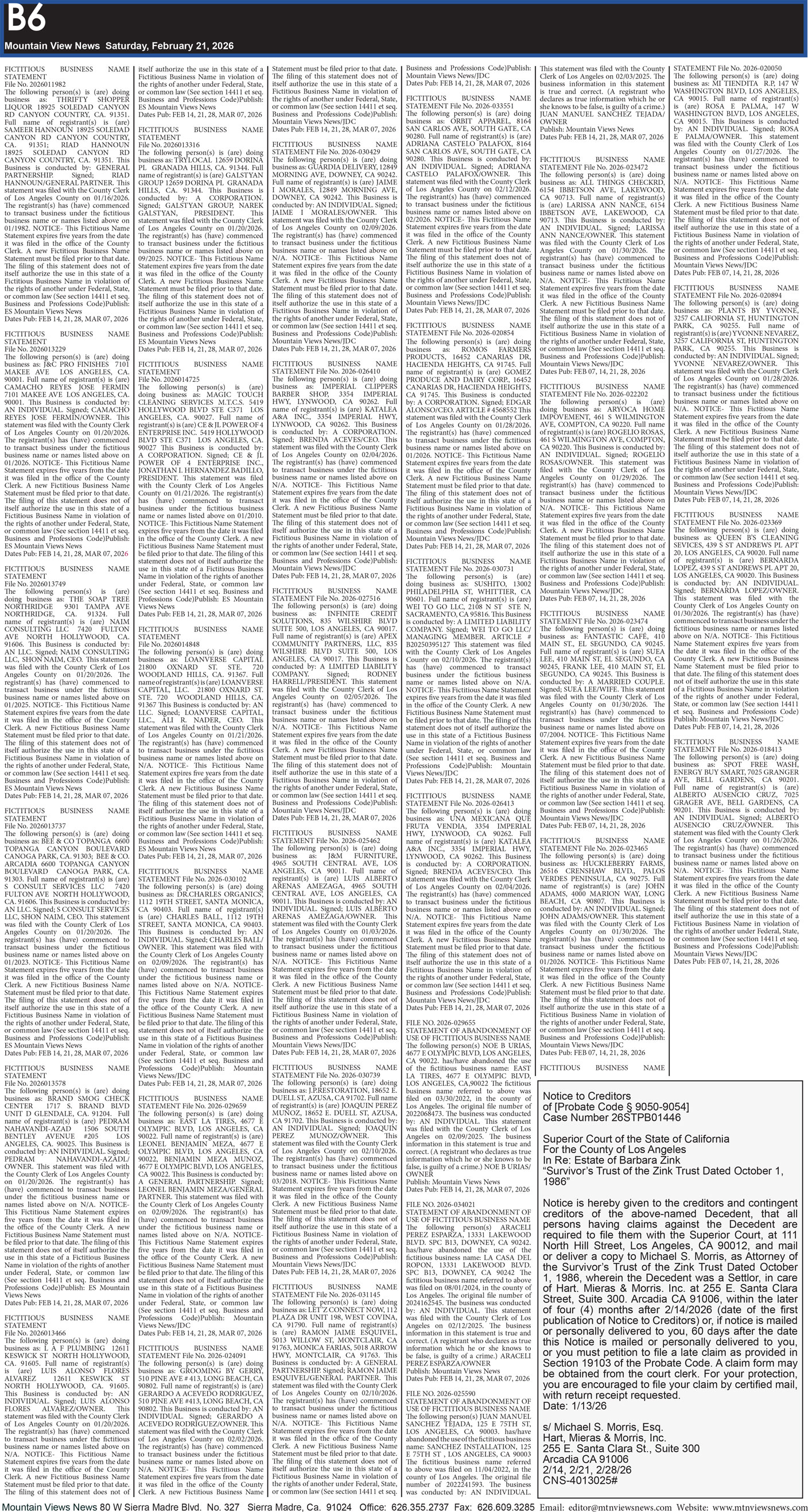 MVNews this week:  Page 16