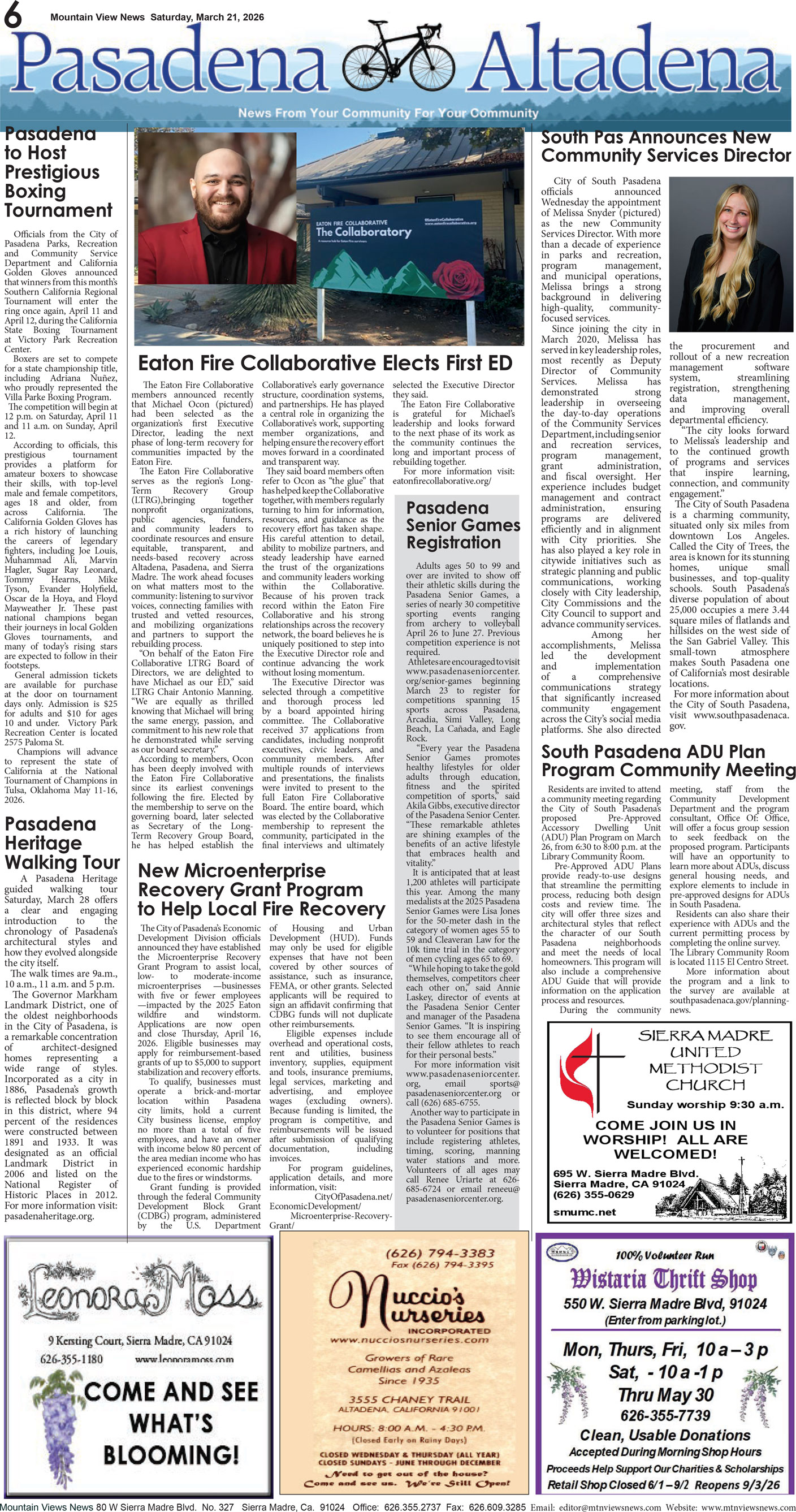 MVNews this week:  Page 6