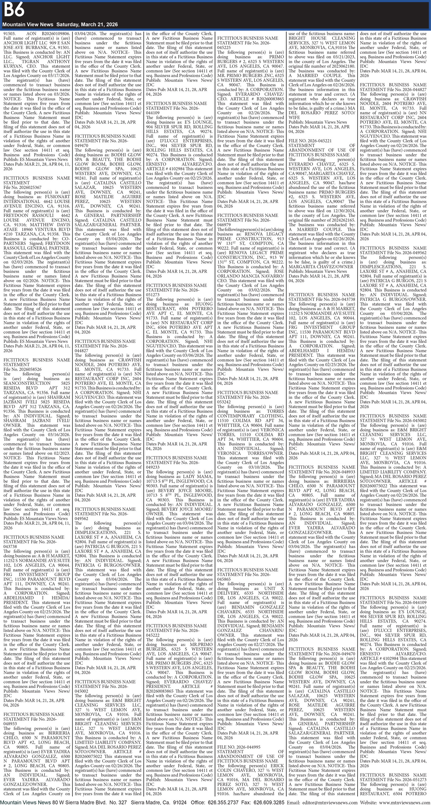 MVNews this week:  Page 22