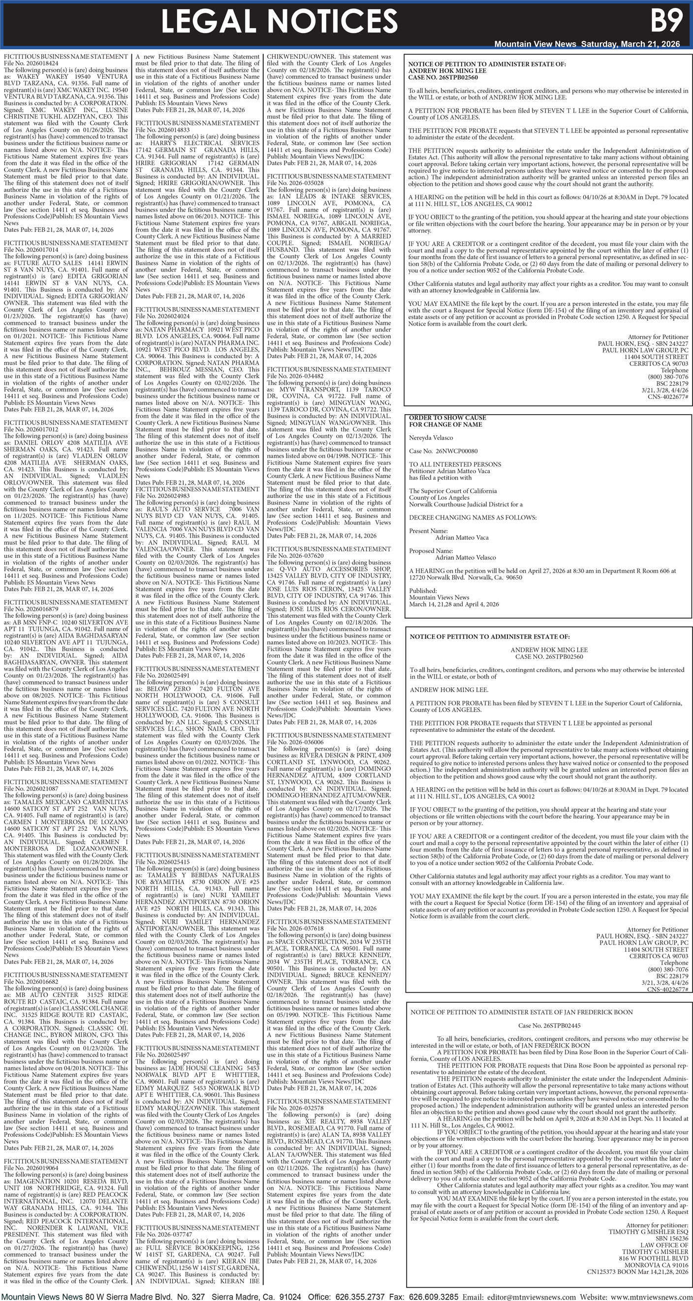 MVNews this week:  Page 25