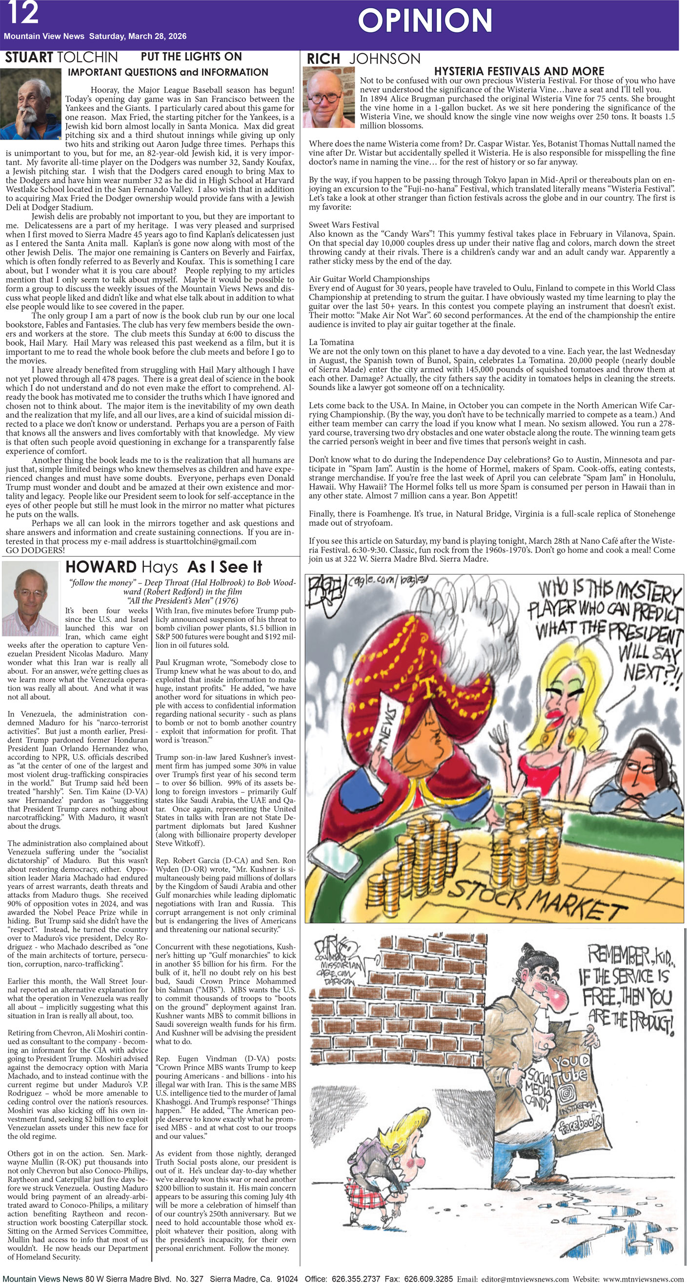 MVNews this week:  Page 12