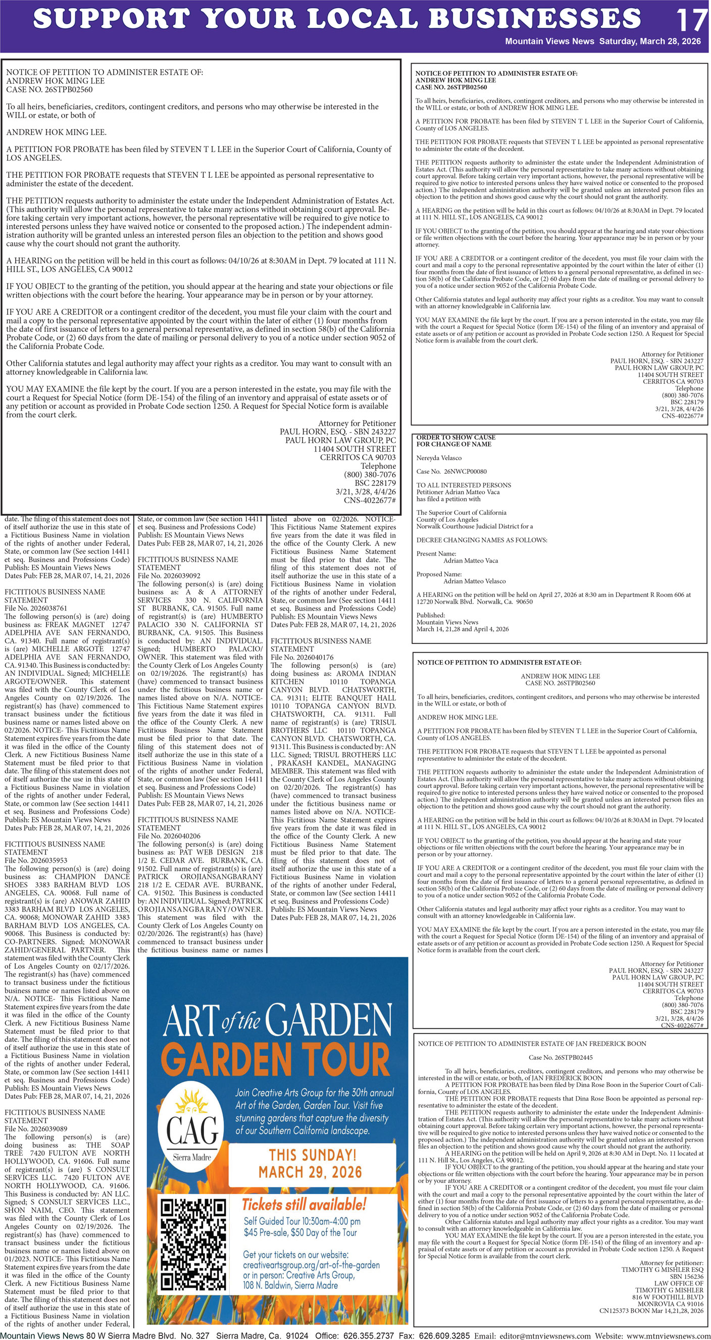 MVNews this week:  Page 17