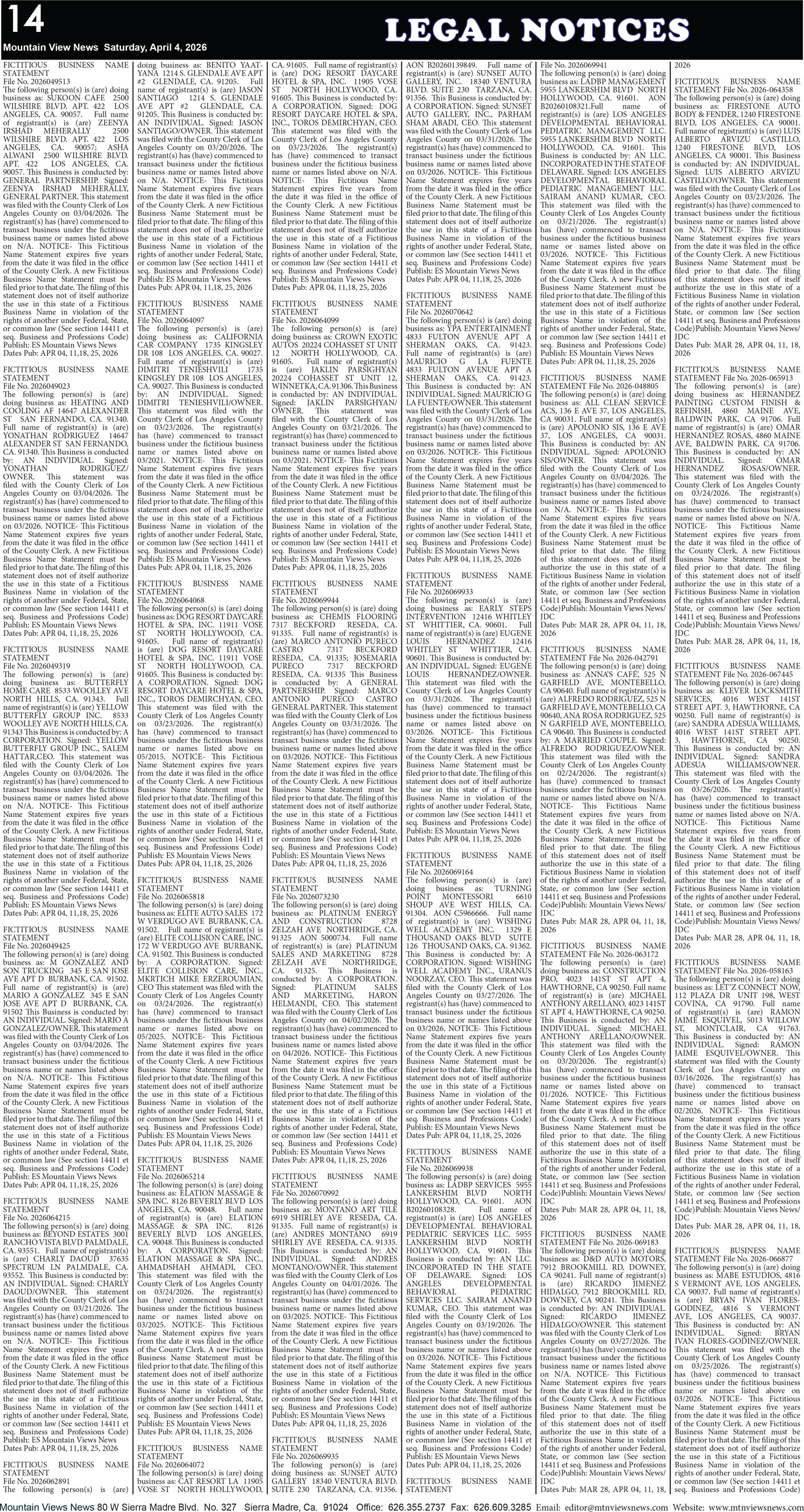 MVNews this week: Page 14