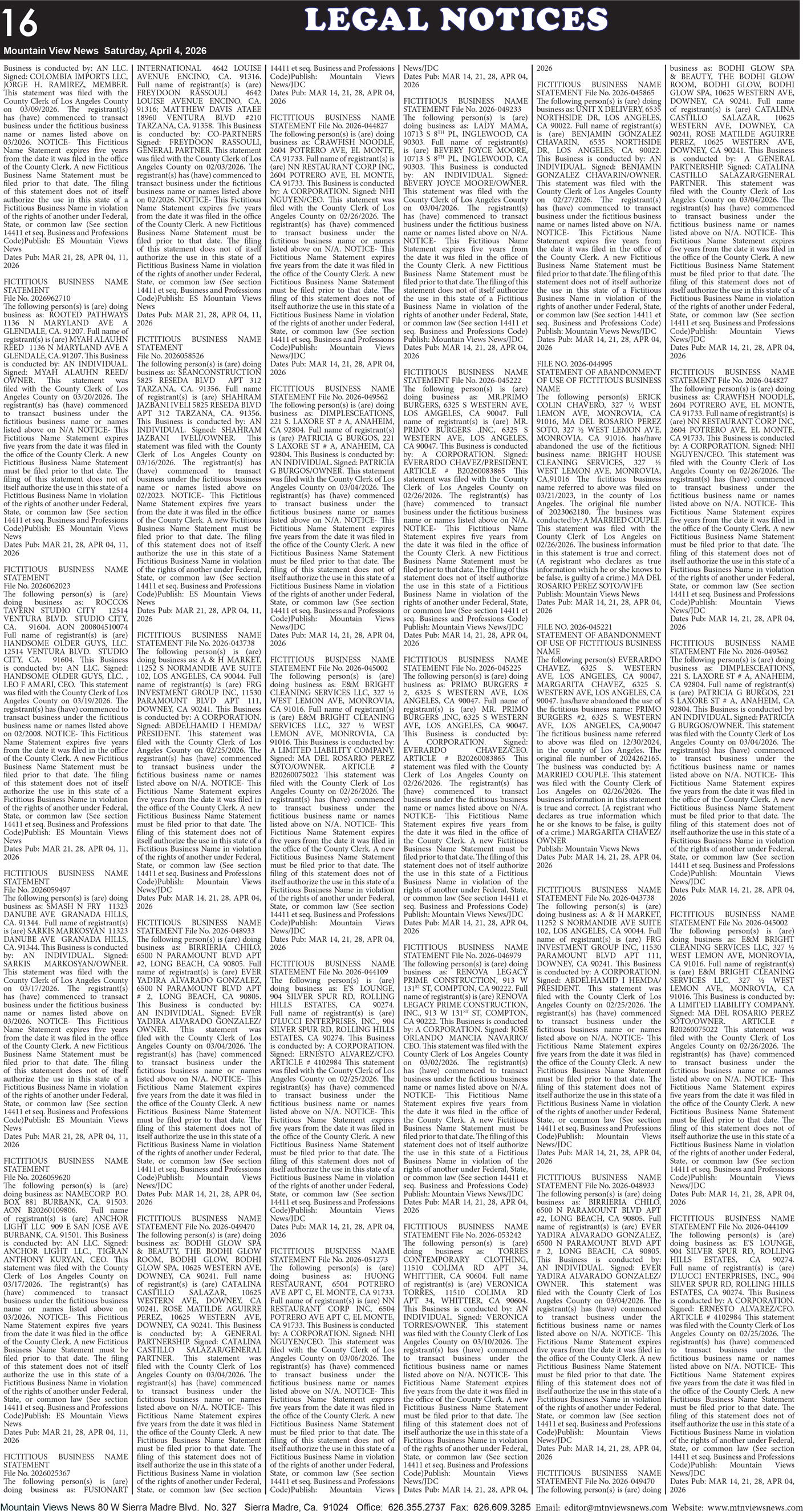 MVNews this week: Page 16