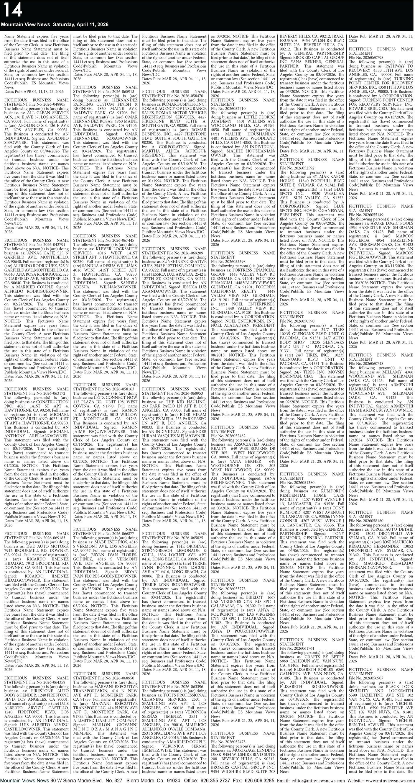 MVNews this week: Page 14