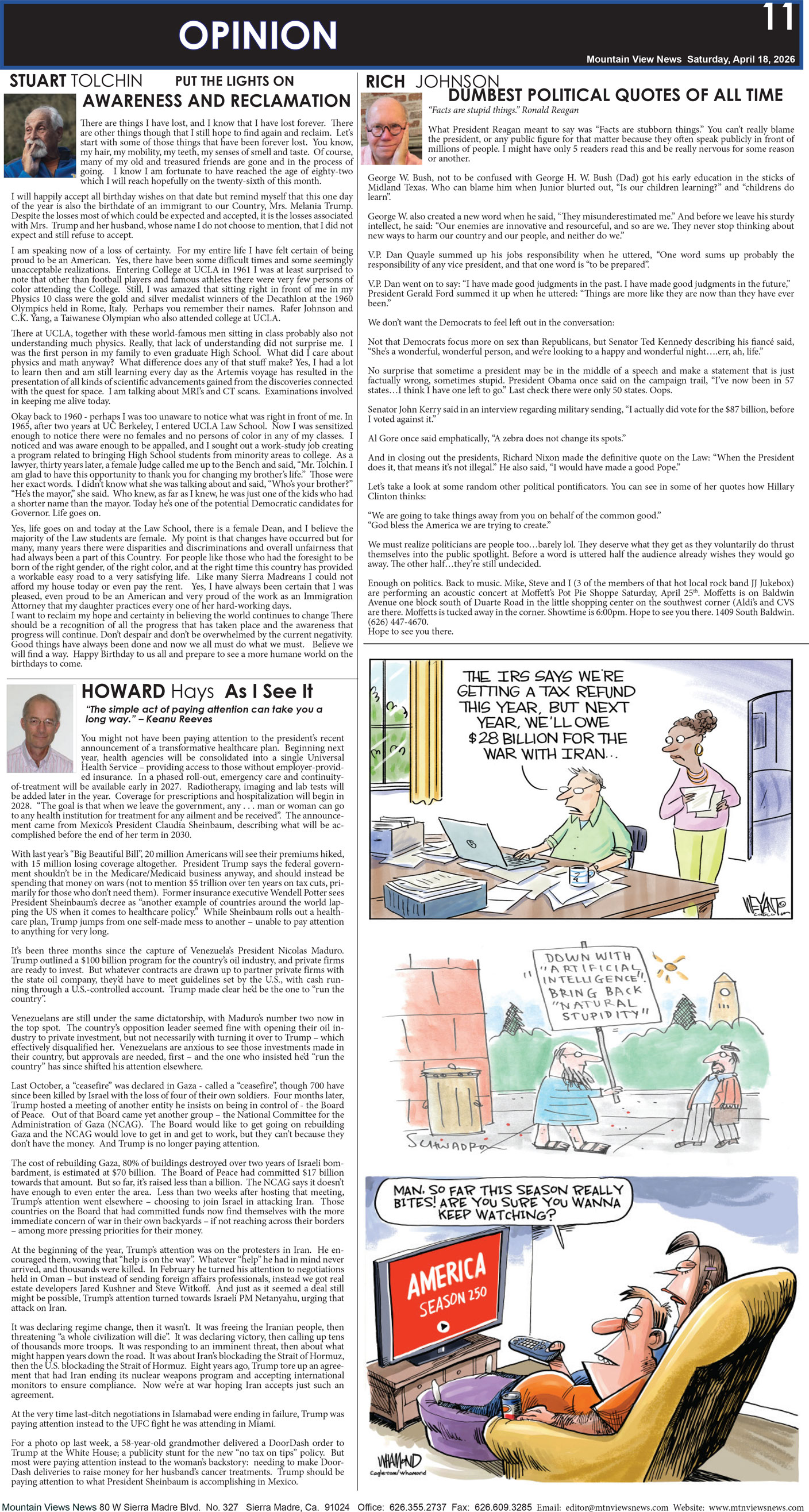 MVNews this week:  Page 11