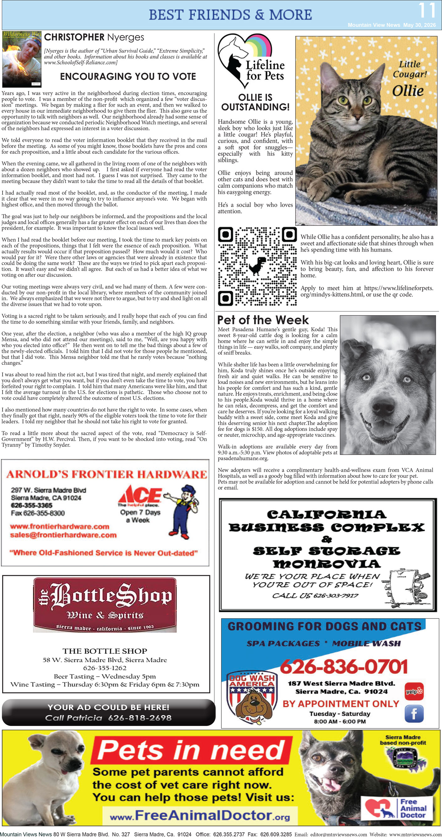 MVNews this week:  Page 11