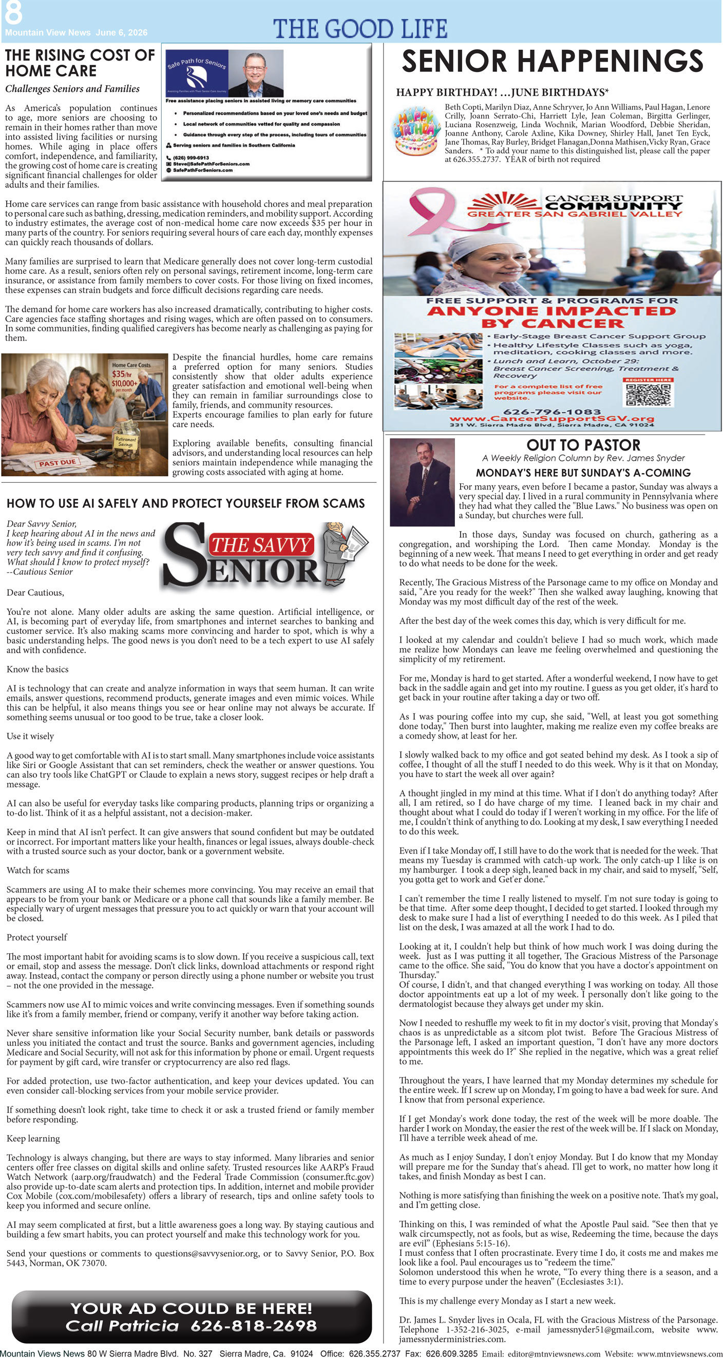 MVNews this week:  Page 8
