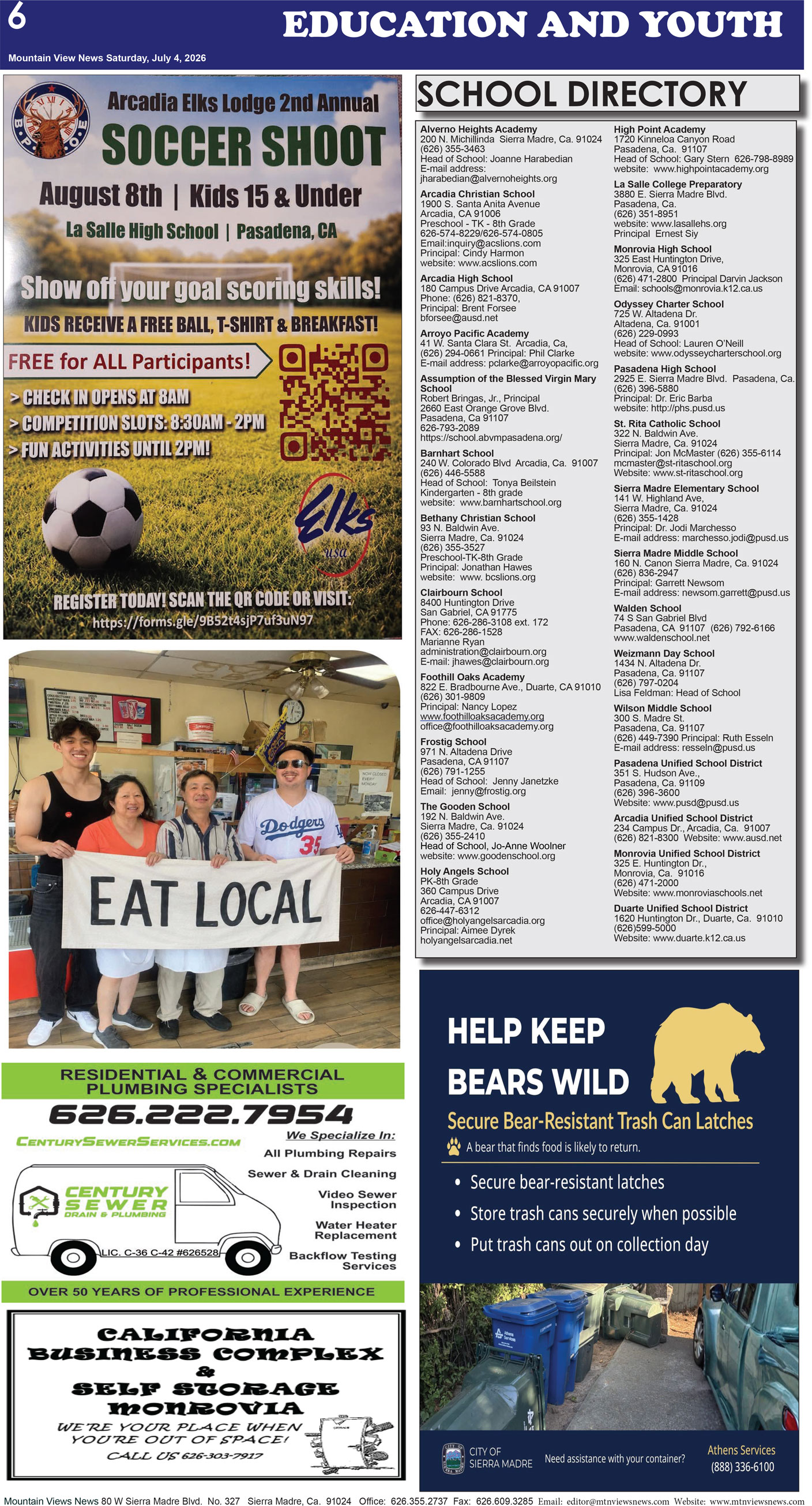 MVNews this week:  Page 6