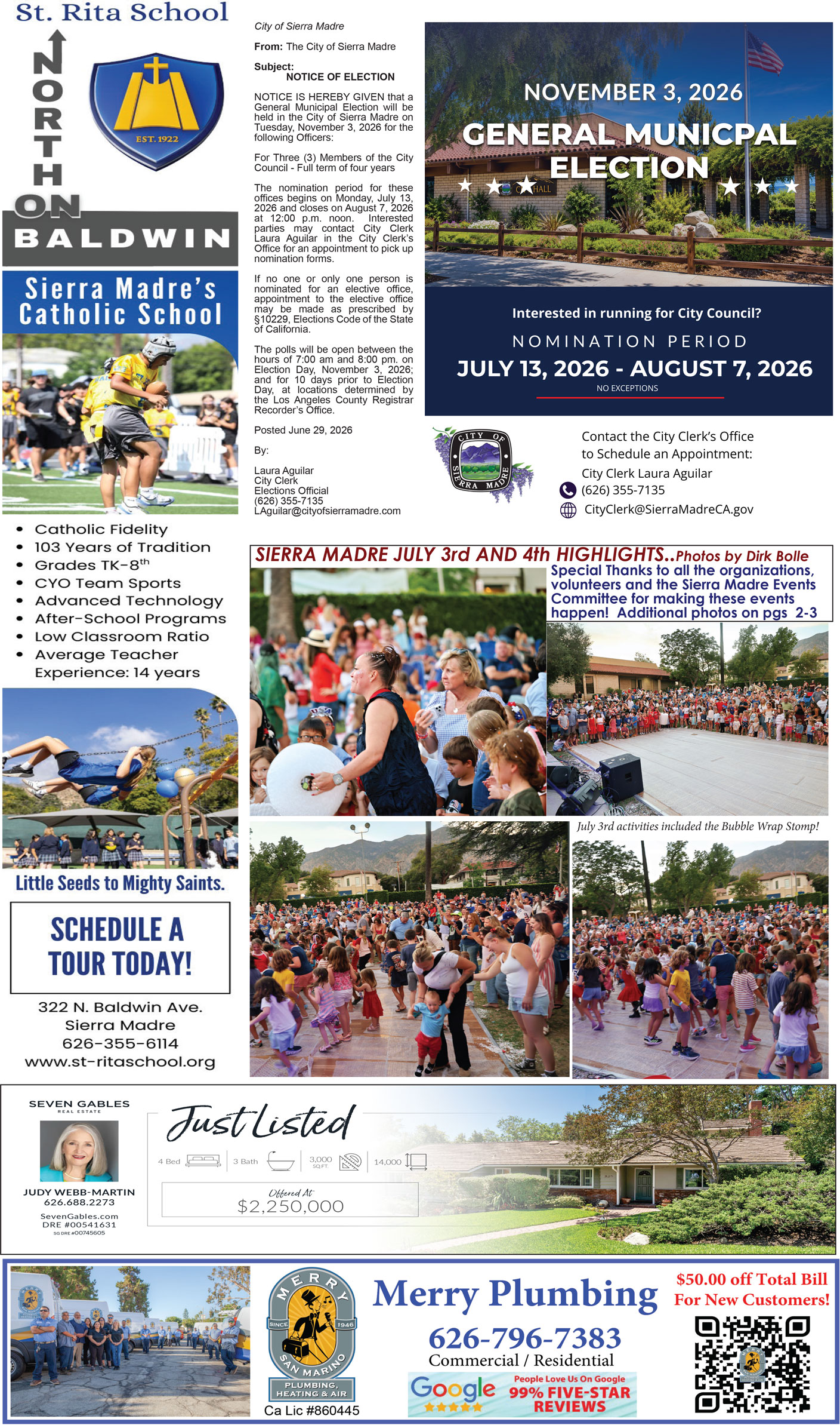 MVNews this week:  Page 1