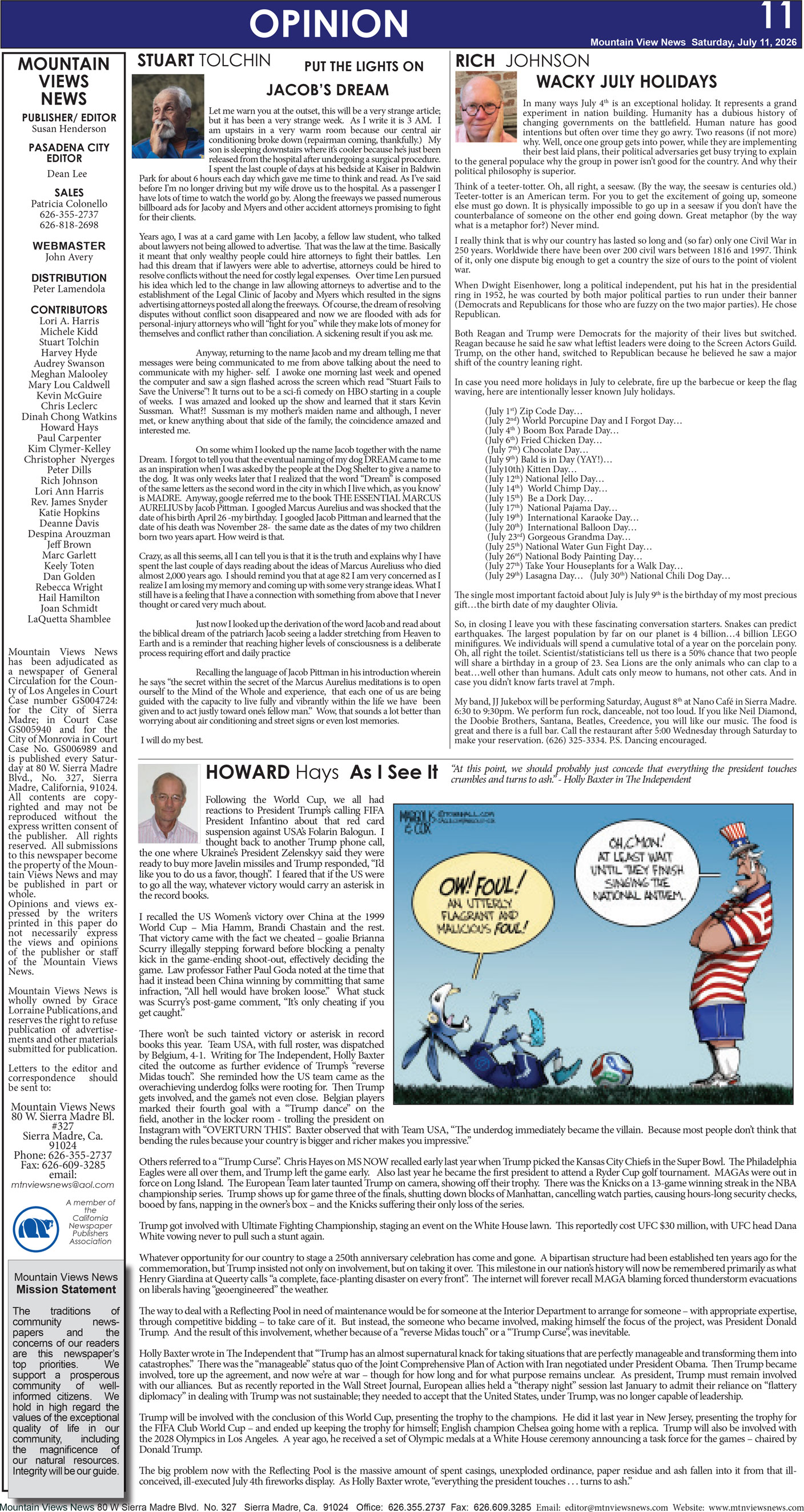 MVNews this week:  Page 11