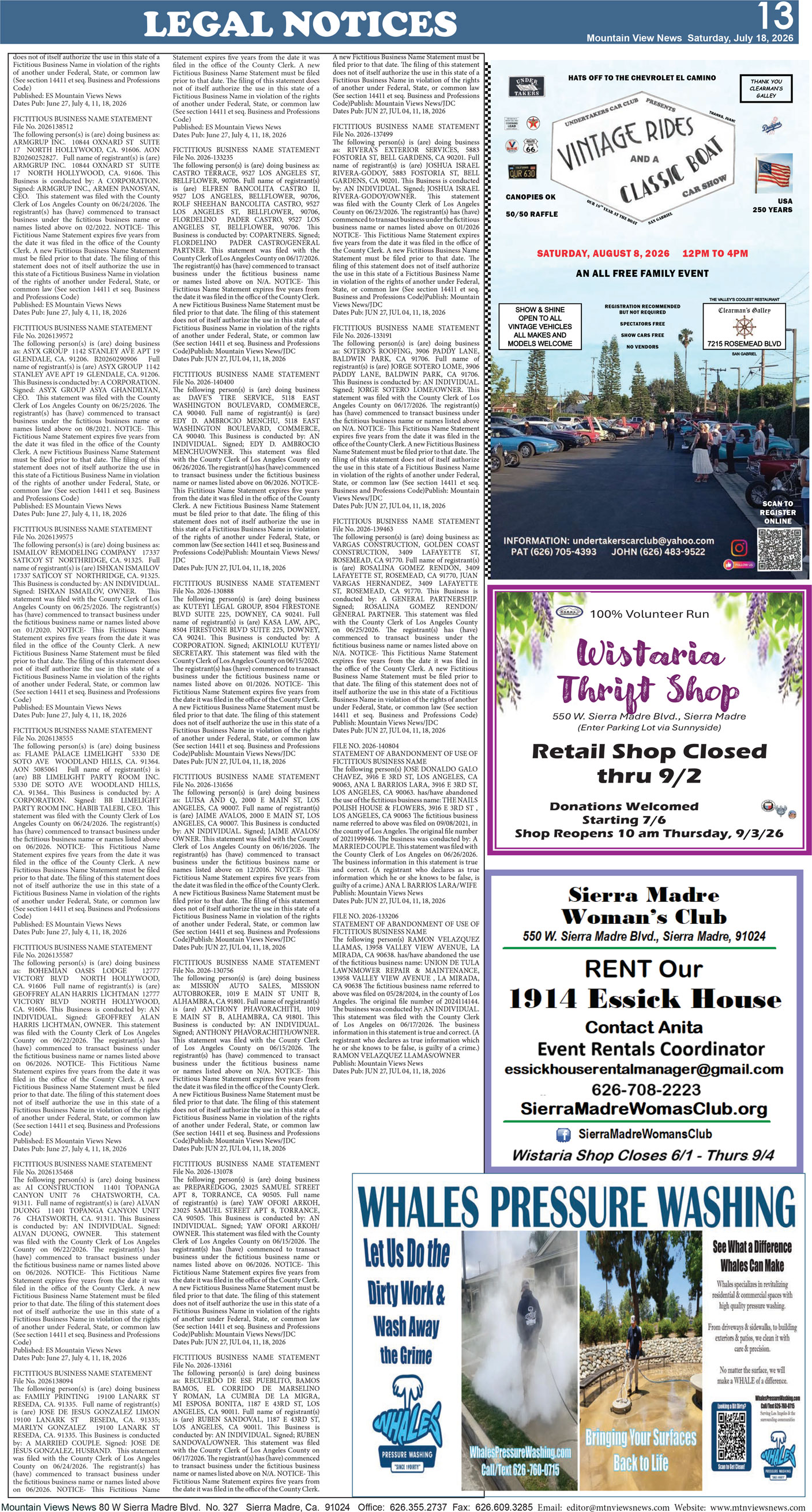 MVNews this week:  Page 13