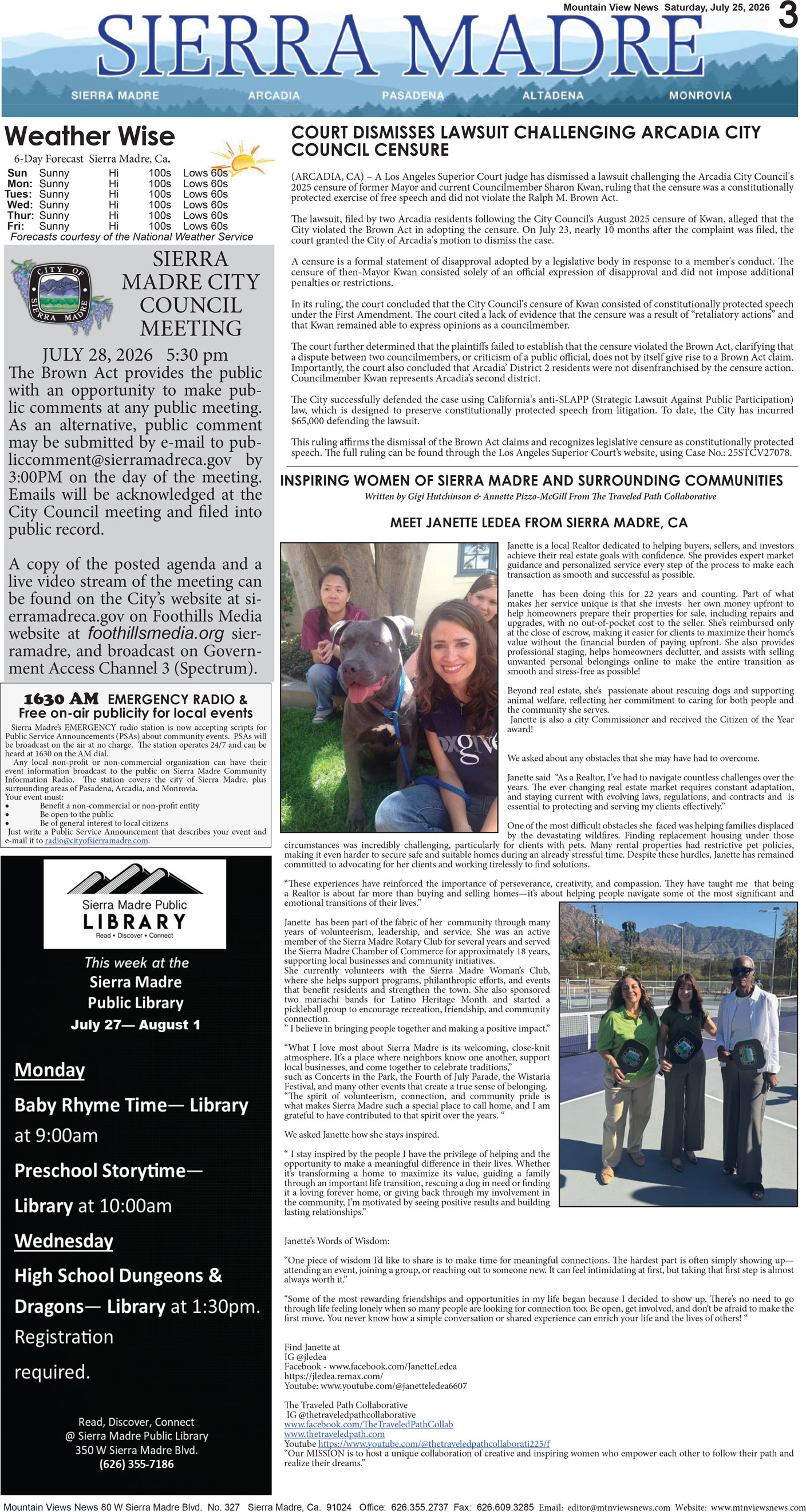 MVNews this week:  Page 3