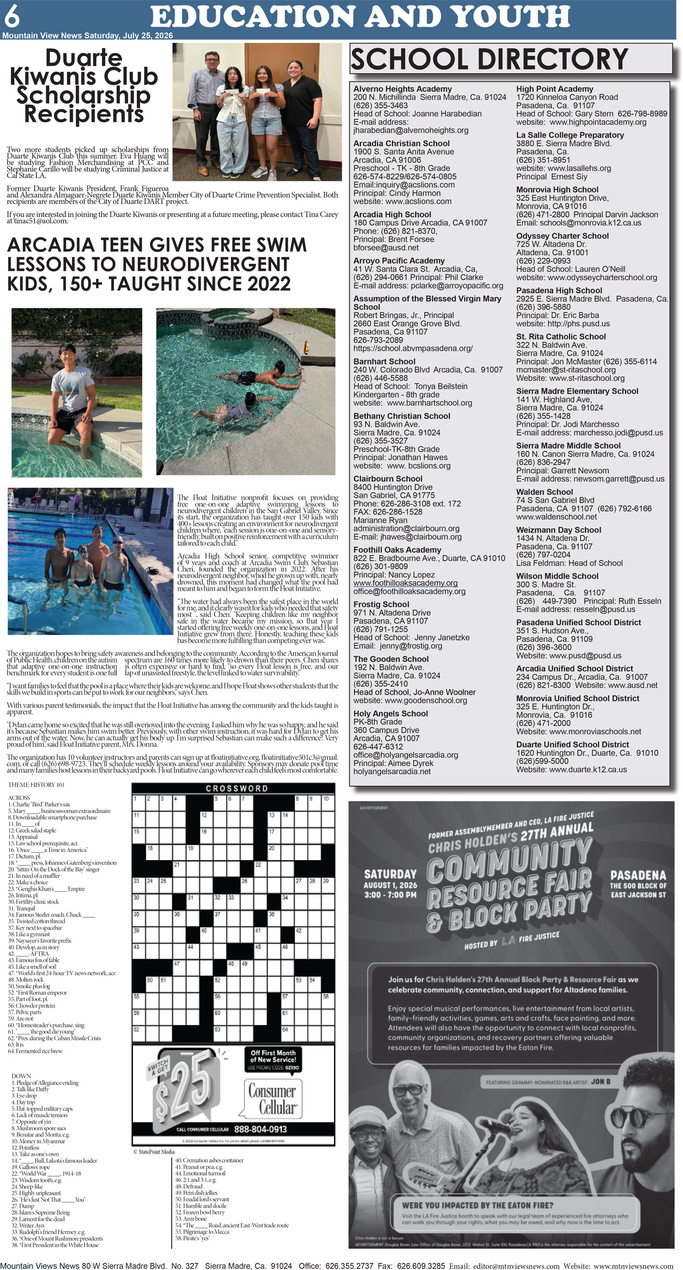 MVNews this week:  Page 6
