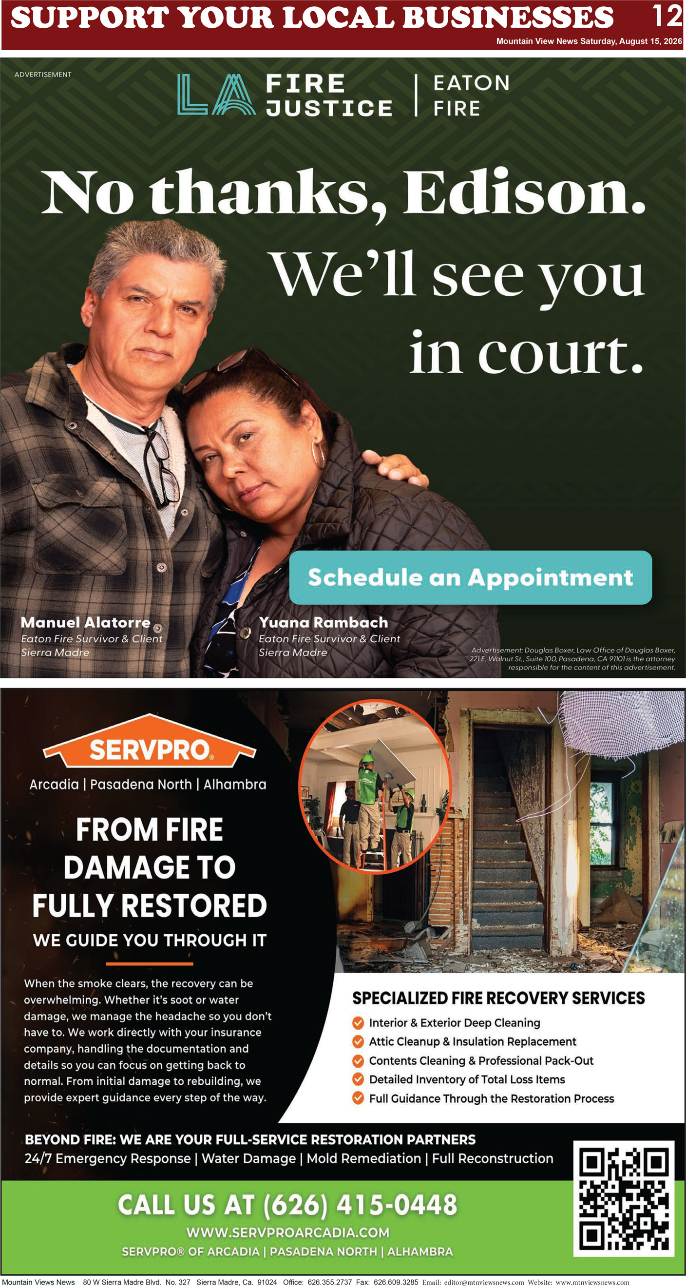 MVNews this week:  Page 12