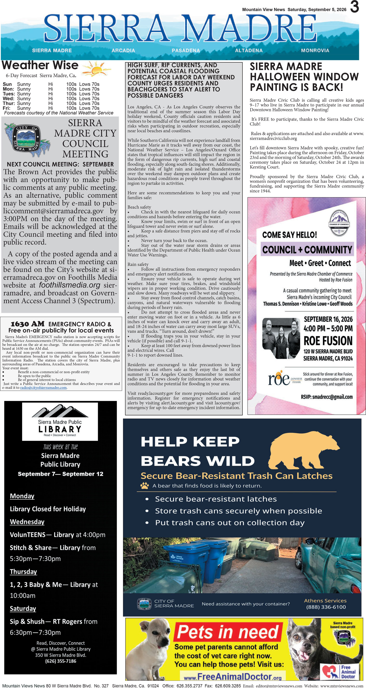 MVNews this week:  Page 3