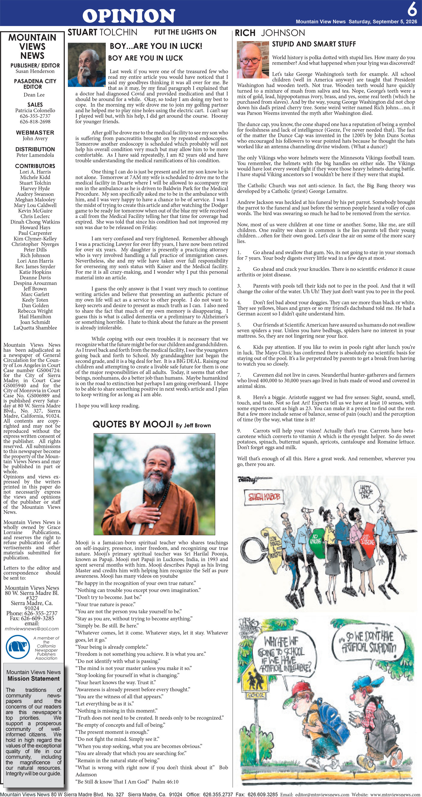 MVNews this week:  Page 6