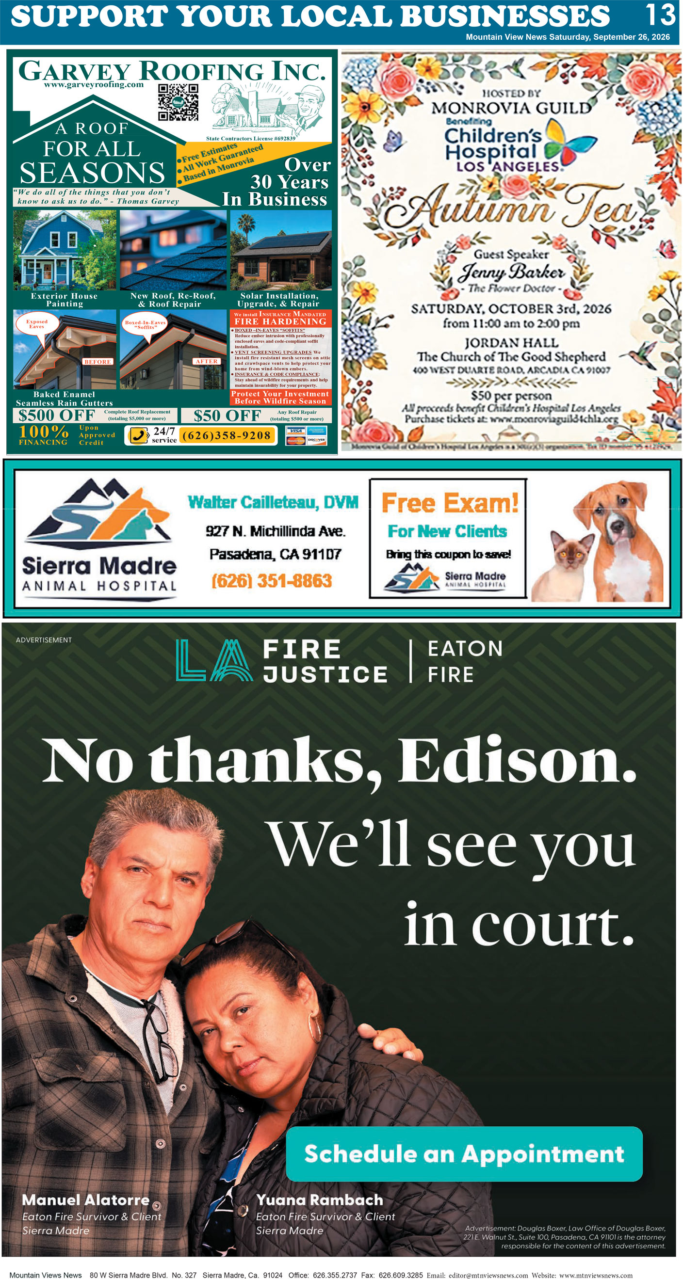 MVNews this week:  Page 13