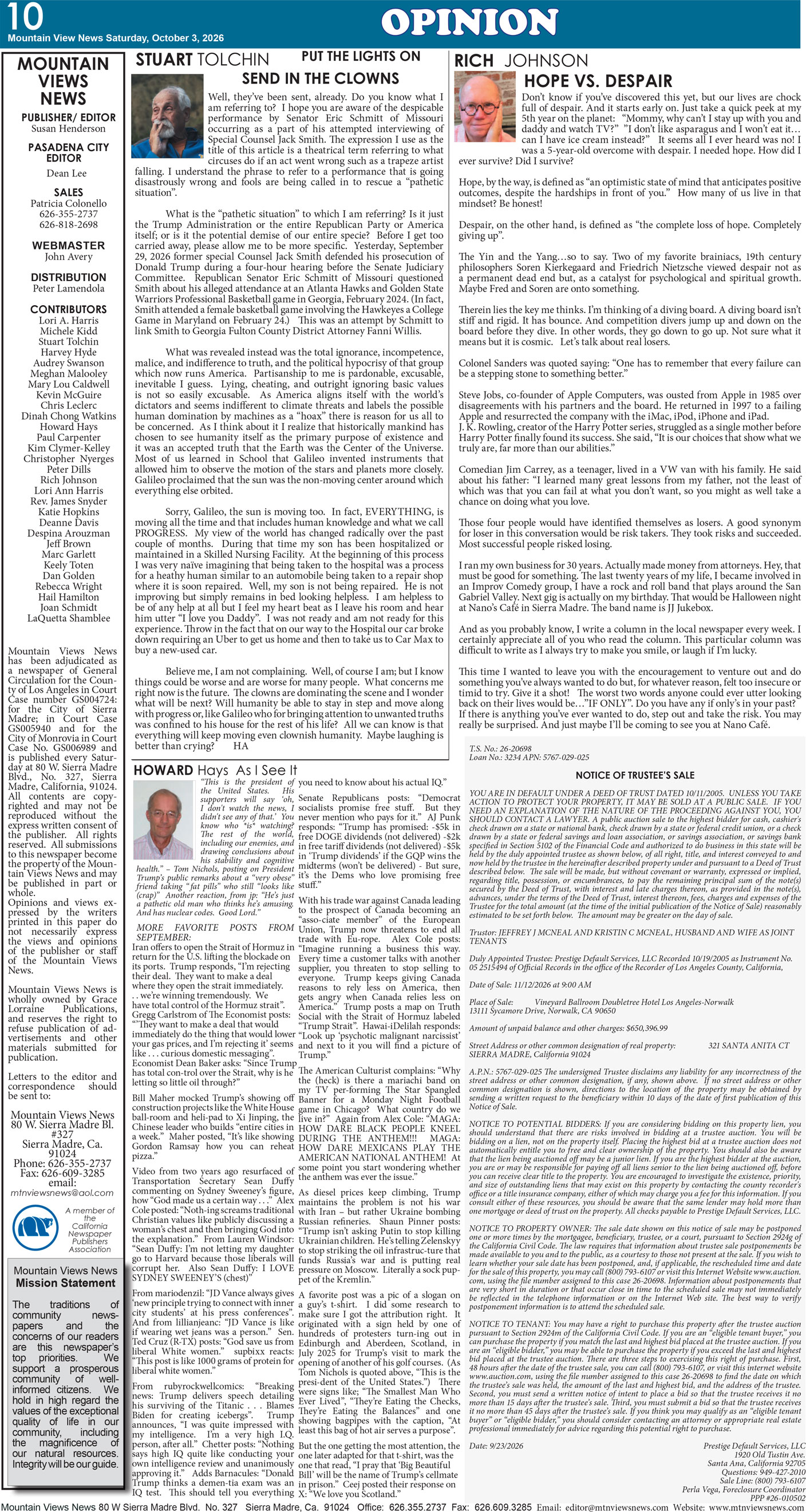 MVNews this week:  Page 10