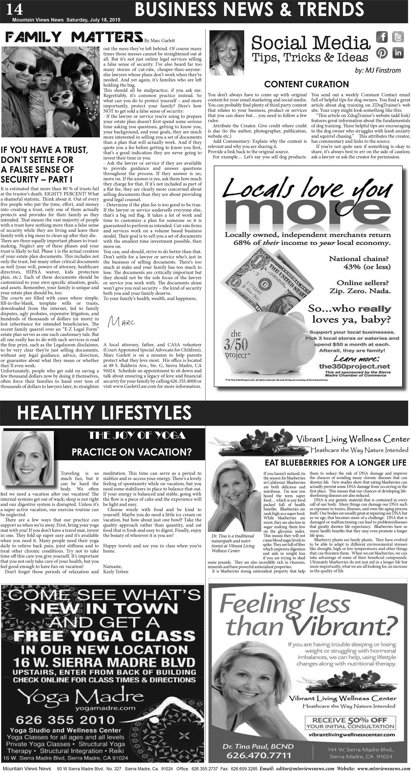 MVNews this week:  Page 14