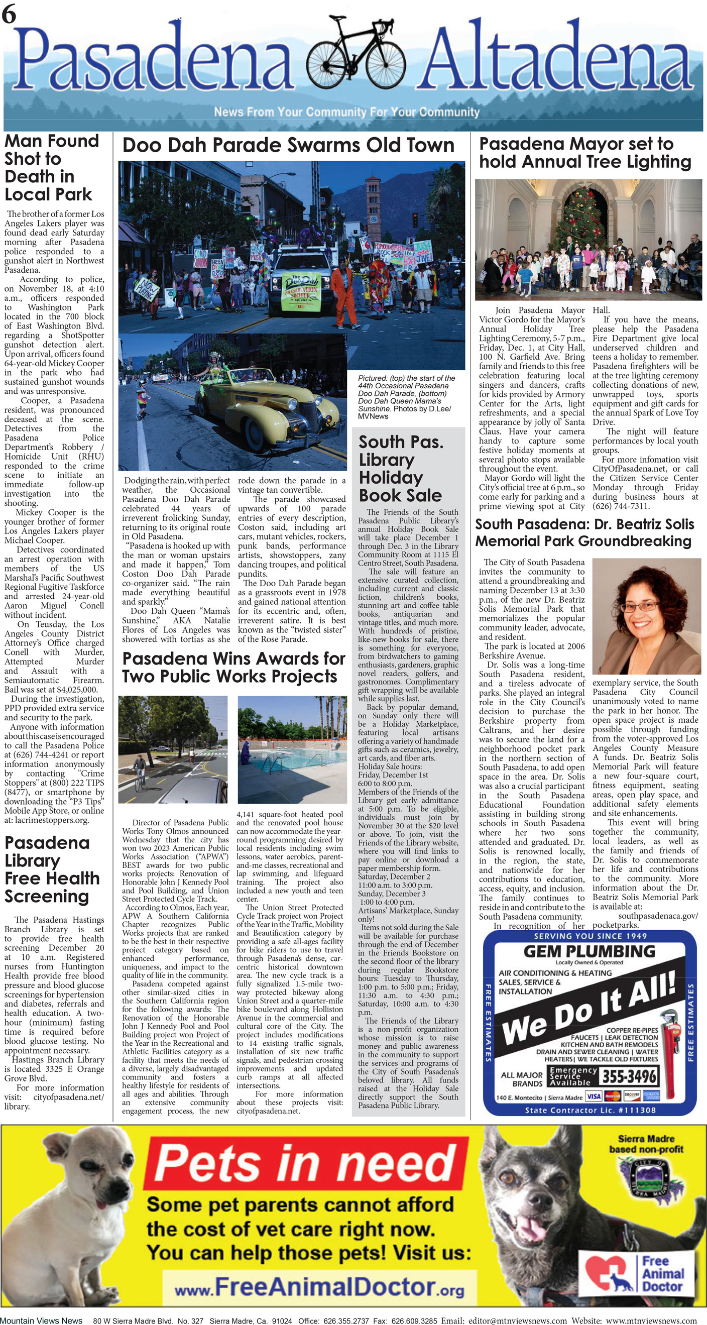 MVNews this week:  Page 6