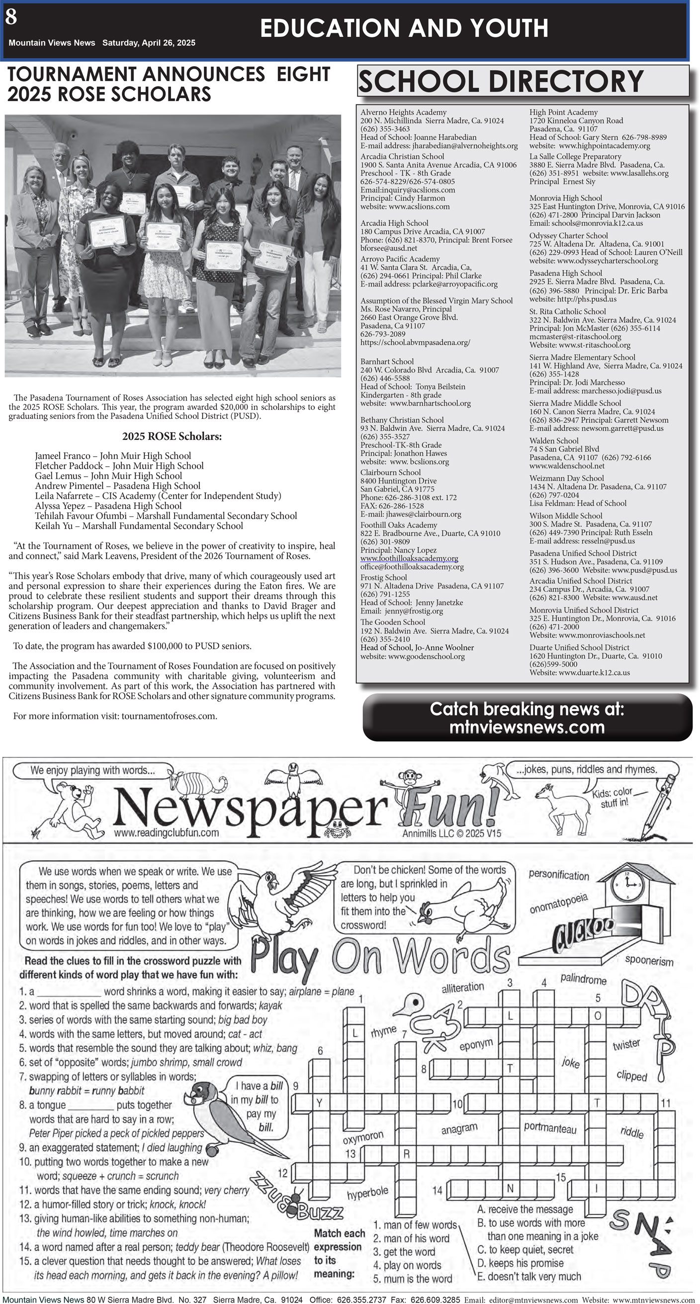 MVNews this week: Page 8