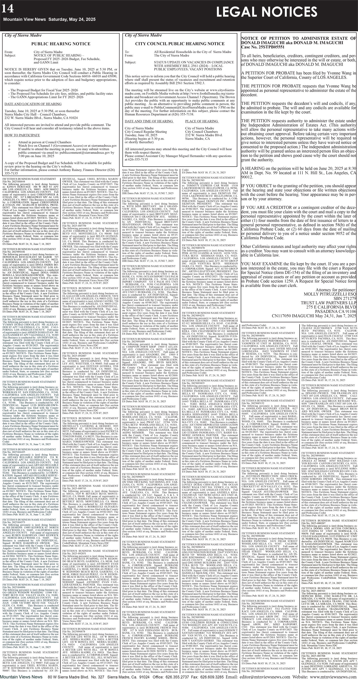 MVNews this week:  Page 14