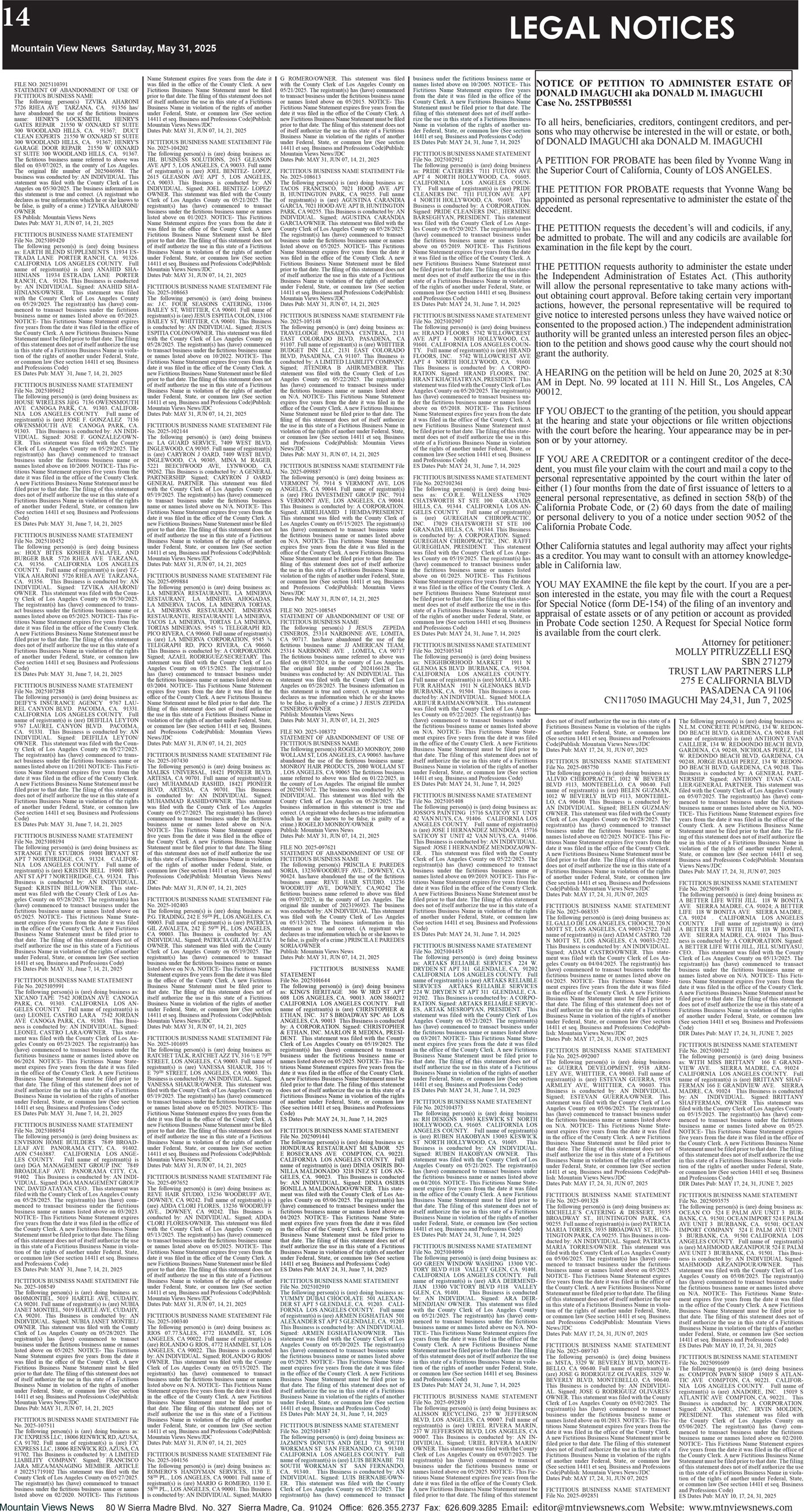 MVNews this week:  Page 14